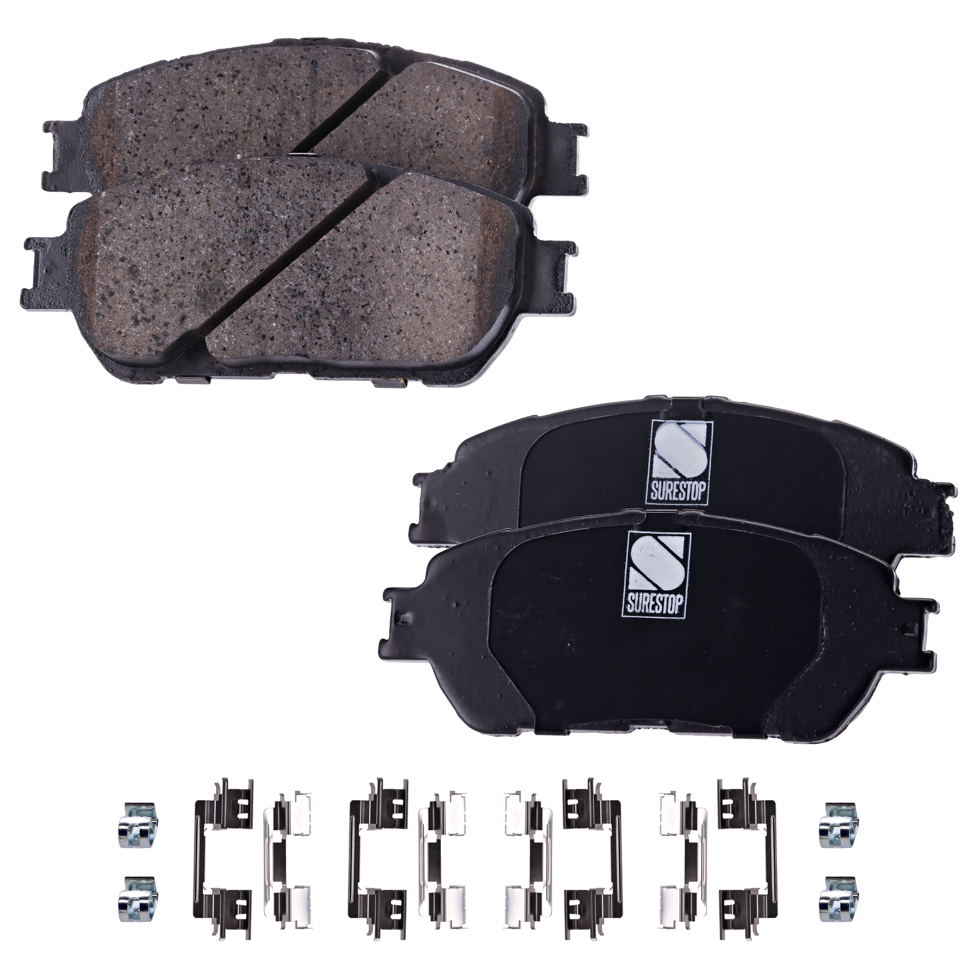 AM ES300-02-03 ES330-04-06 FRONT BRAKE PAD SET 2 Wheel Set SKU STPSSCP906 OEM 0446533270-0446533280-04465040