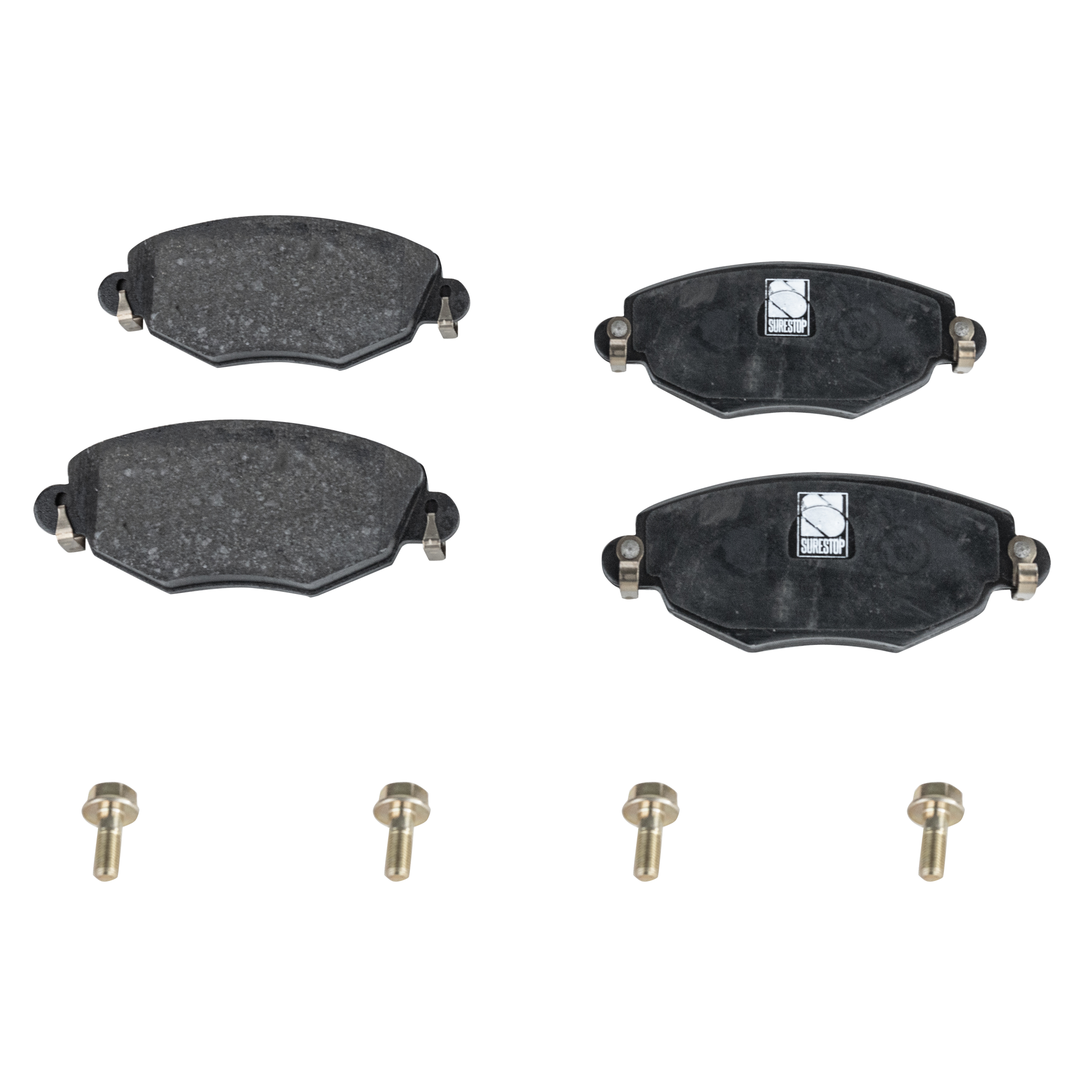 AM X TYPE 02-08 BRAKE PAD SET Front 2 Wheel Set SKU STPSSCP910 OEM C2S17129 C2S48022 C2S52079