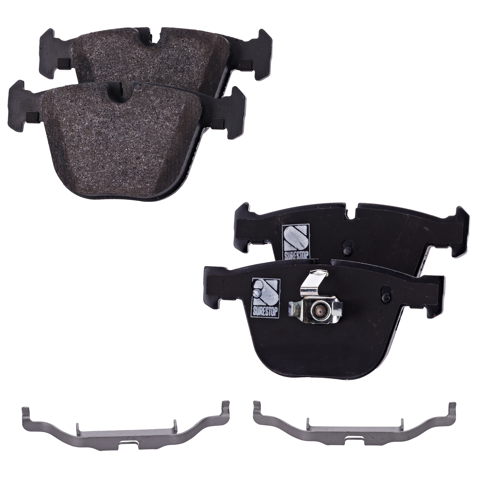 AM 7 SERIES 02-08 M3-08-13 BRAKE PAD SET Rear 2 Wheel Set SKU STPSSCP919 OEM 34212284296-34212284685-342167