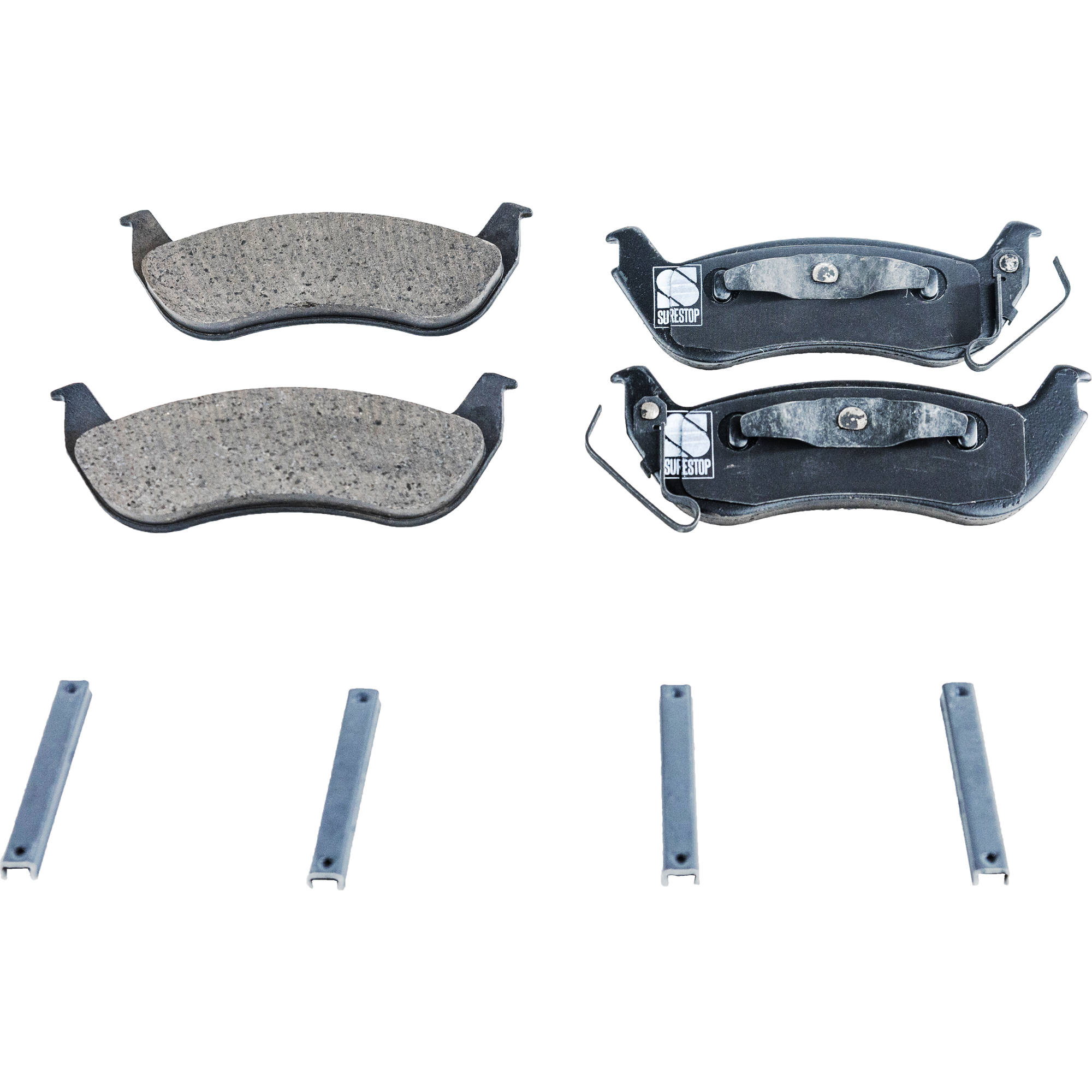 AM TOWN CAR MARAUDER 03-11 REAR BRAKE PAD SET 2 Wheel Set SKU STPSSCP932 OEM 3W1Z2200AA 4U2Z2V200CA BU2Z2V2