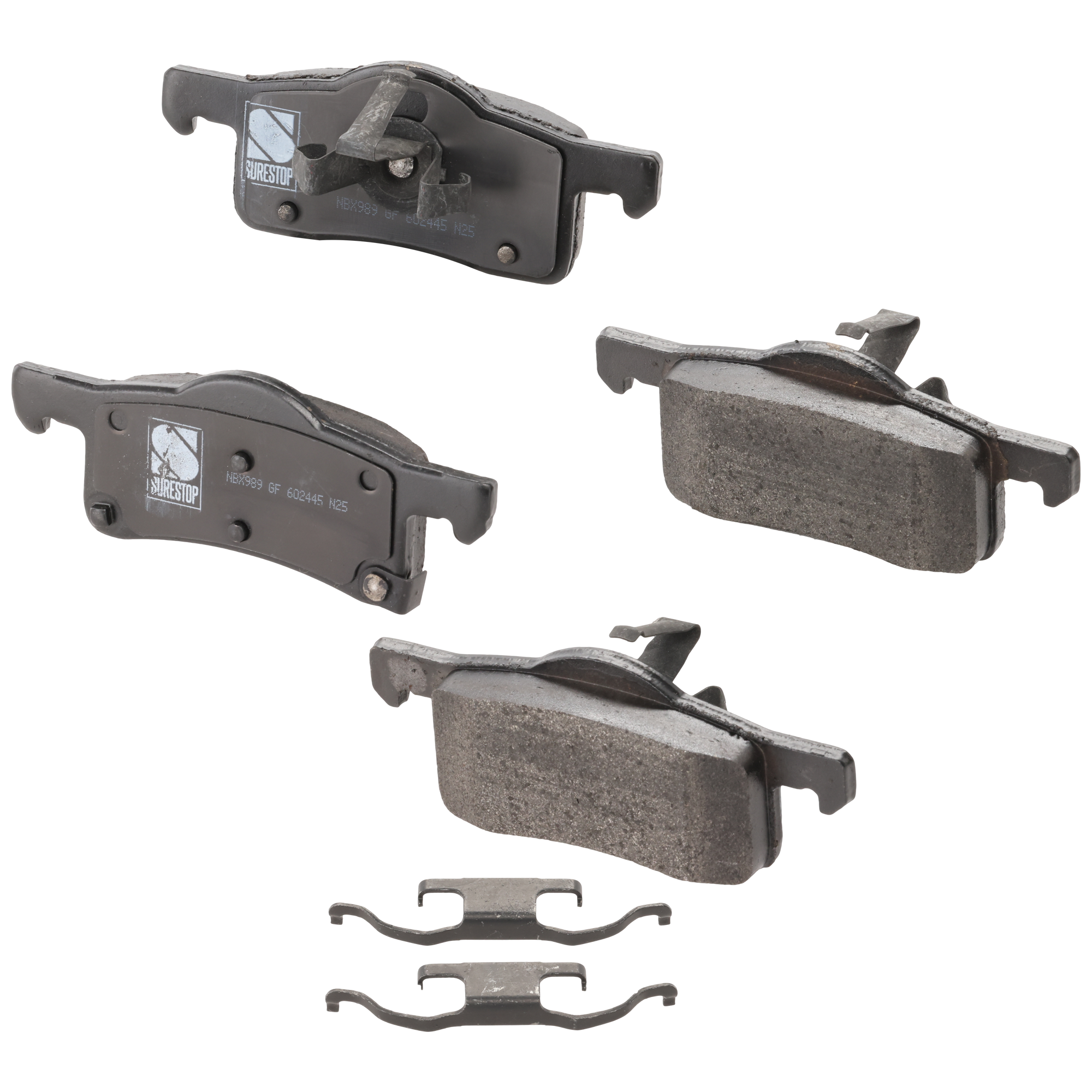 AM EXPEDITION NAVIGATOR 03-06 REAR BRAKE PAD SET 2 Wheel Set SKU STPSSCP935 OEM 2L1Z2200AA 2L1Z2200BA 4L1Z2200