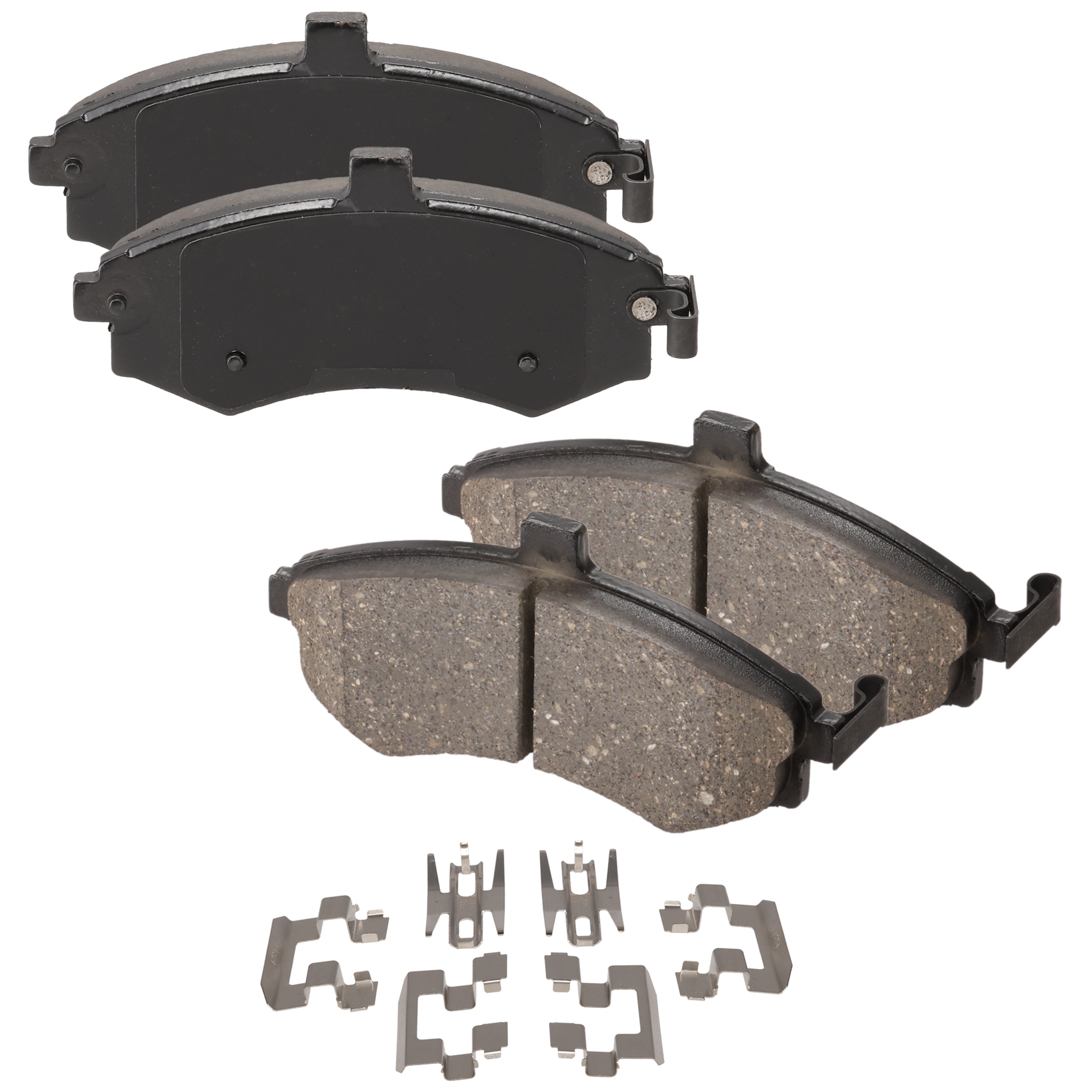 AM ELANTRA 02-06 BRAKE PAD SET Front 2 Wheel Set SKU STPSSCP941 OEM 581012DA30-581012DA31