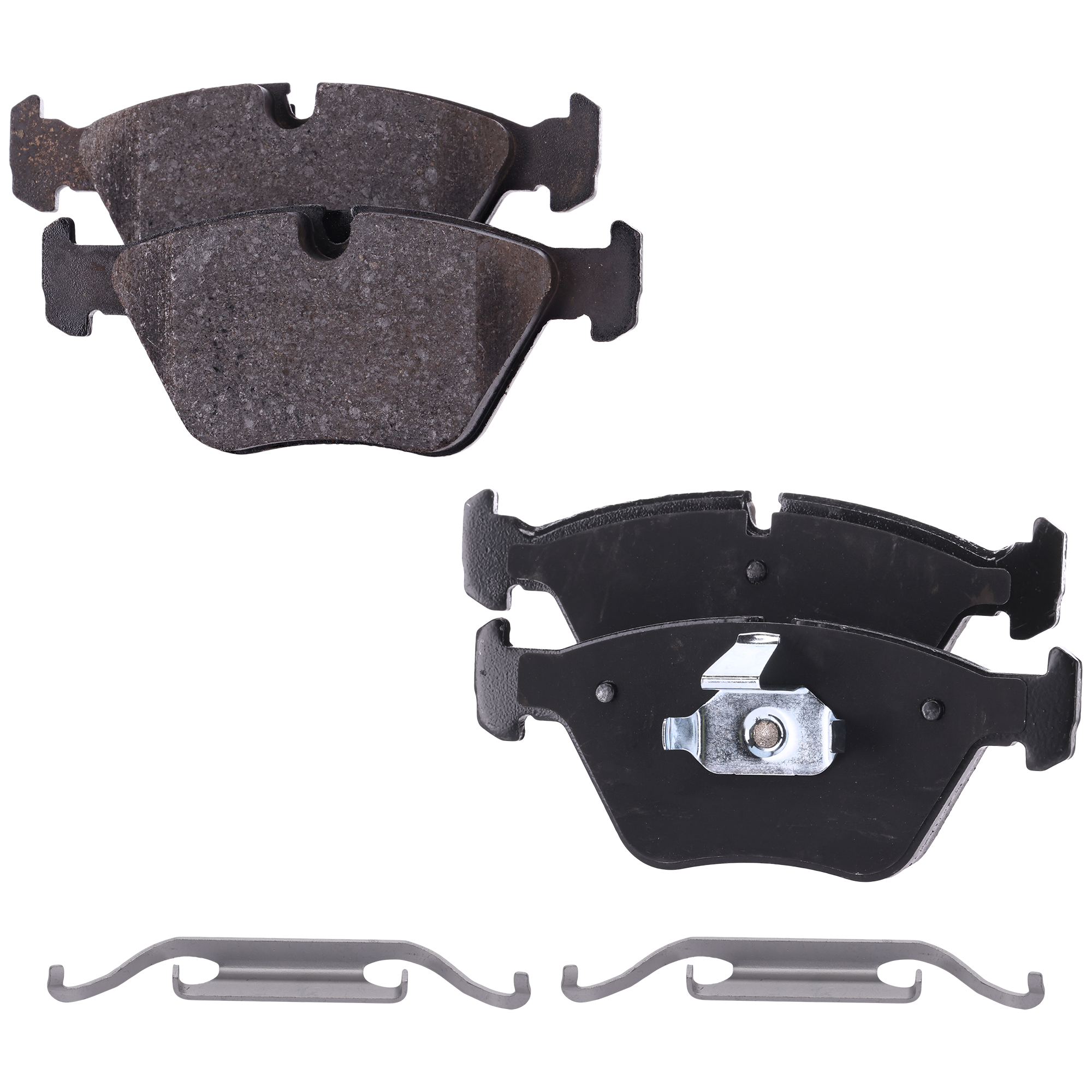AM 330CI 01-06 X3-04-10 BRAKE PAD SET Front 2 Wheel Set SKU STPSSCP946 OEM 34112157573-34112282416-341134