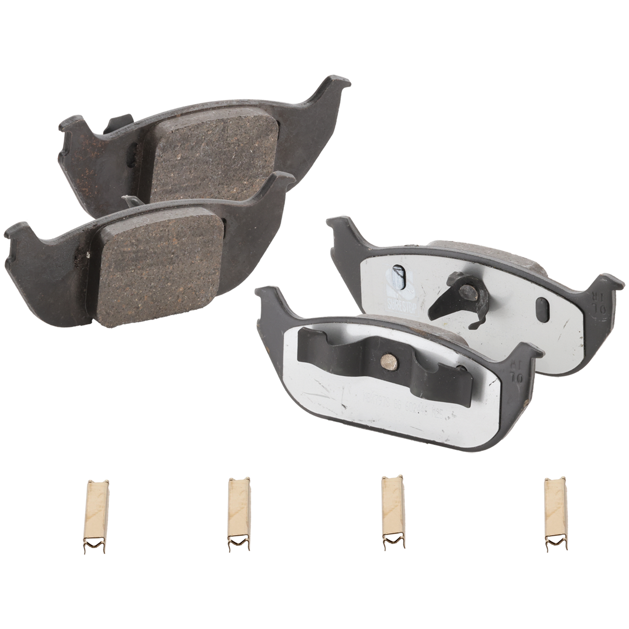 AM AVIATOR 03-05 BRAKE PAD SET Rear 2 Wheel Set SKU STPSSCP952 OEM 2C5Z2200AA