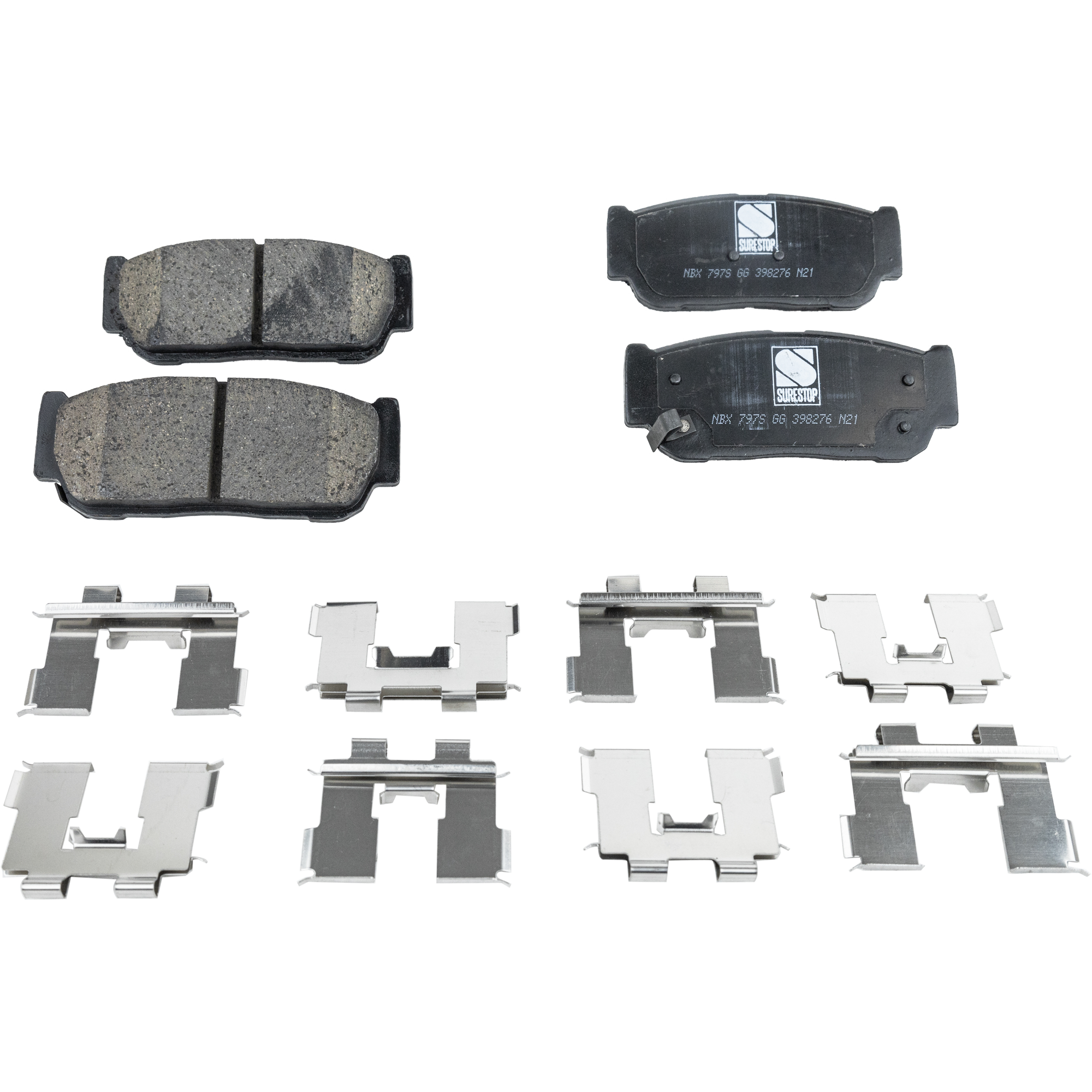 AM SORENTO 03-09 BRAKE PAD SET Rear 2 Wheel Set SKU STPSSCP954 OEM 583023EU00-583023EU01-583024DU