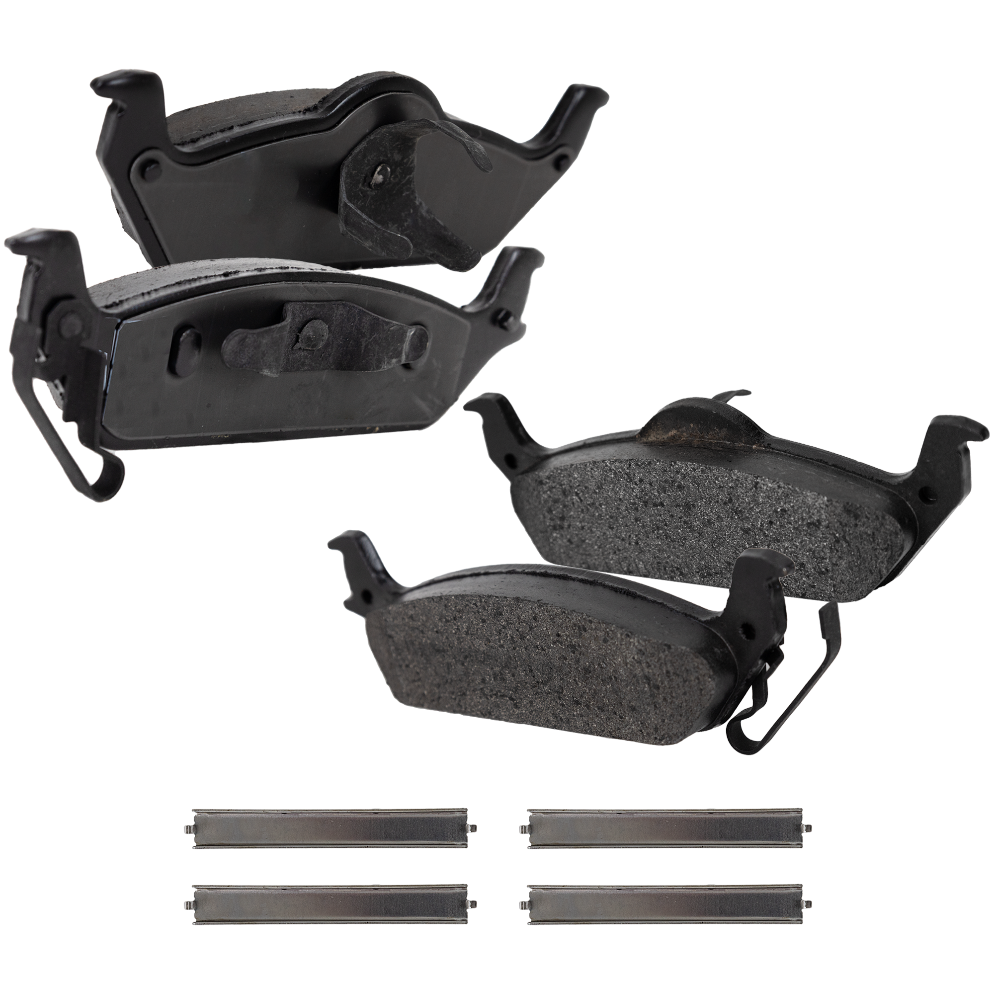 AM DAKOTA 03-04 REAR BRAKE PAD SET 2 Wheel Set SKU STPSSCP963 OEM 5093253AA 5093253AB