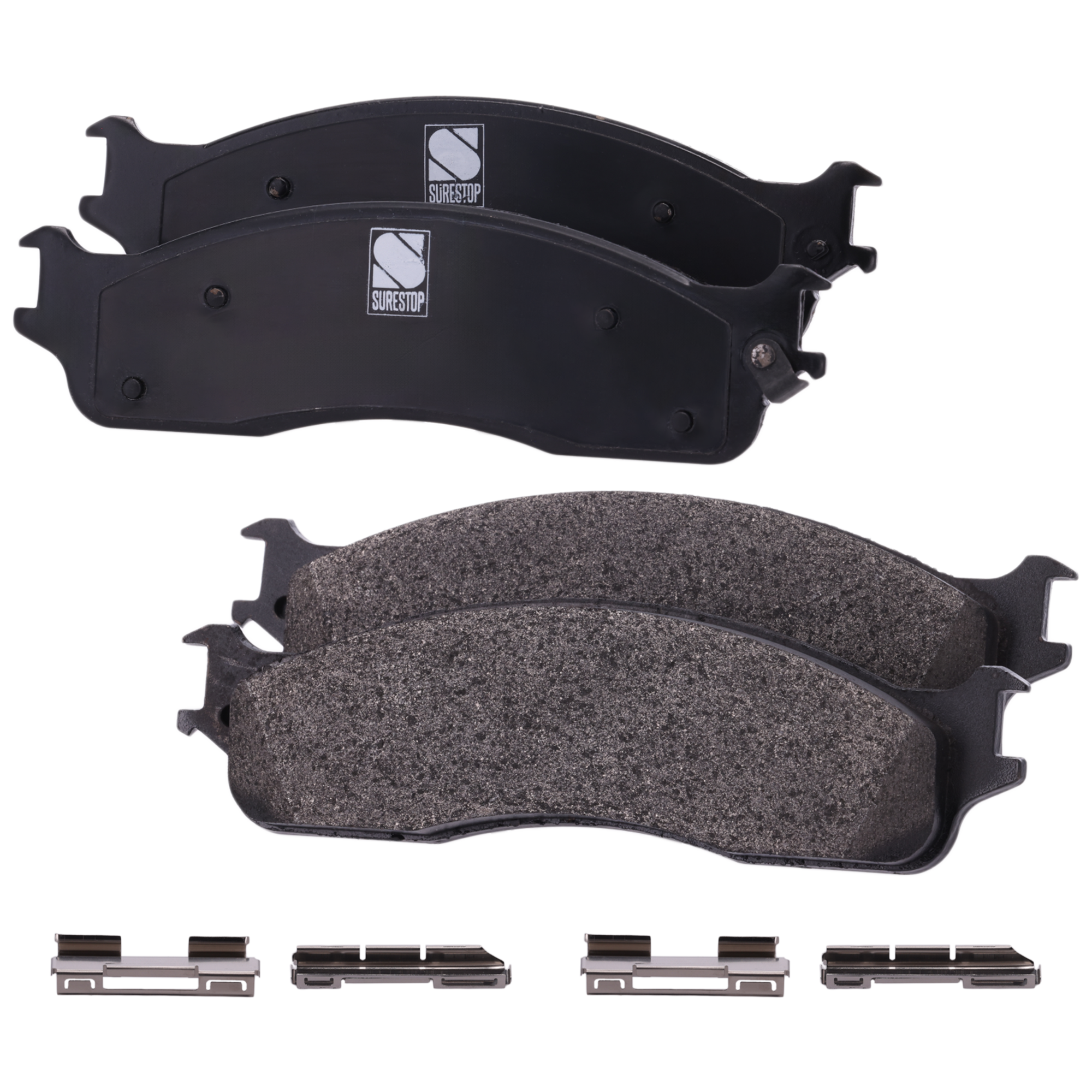 AM RAM 1500 PICKUP 06-08 FRONT BRAKE PAD SET 2 Wheel Set SKU STPSSCP965 OEM 5093267AA 68002228AA