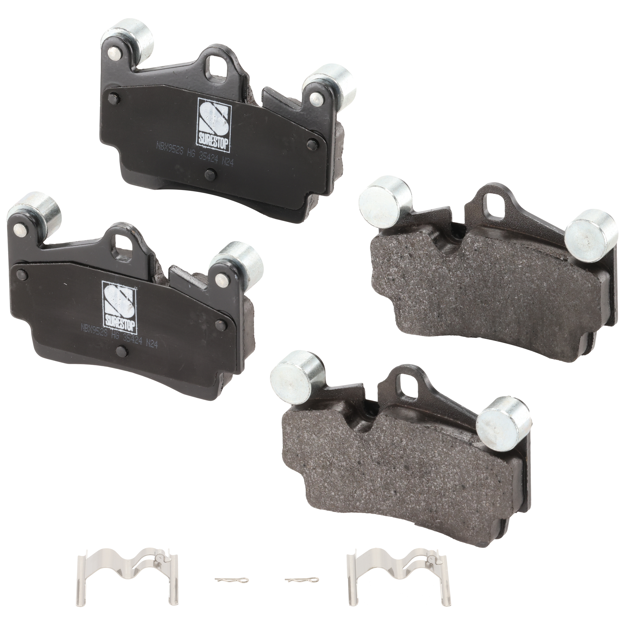 AM CAYENNE 03-10 Q7-07-15 BRAKE PAD SET Rear 2 Wheel Set SKU STPSSCP978 OEM 7L0615415B 7L0698451A 7L069845