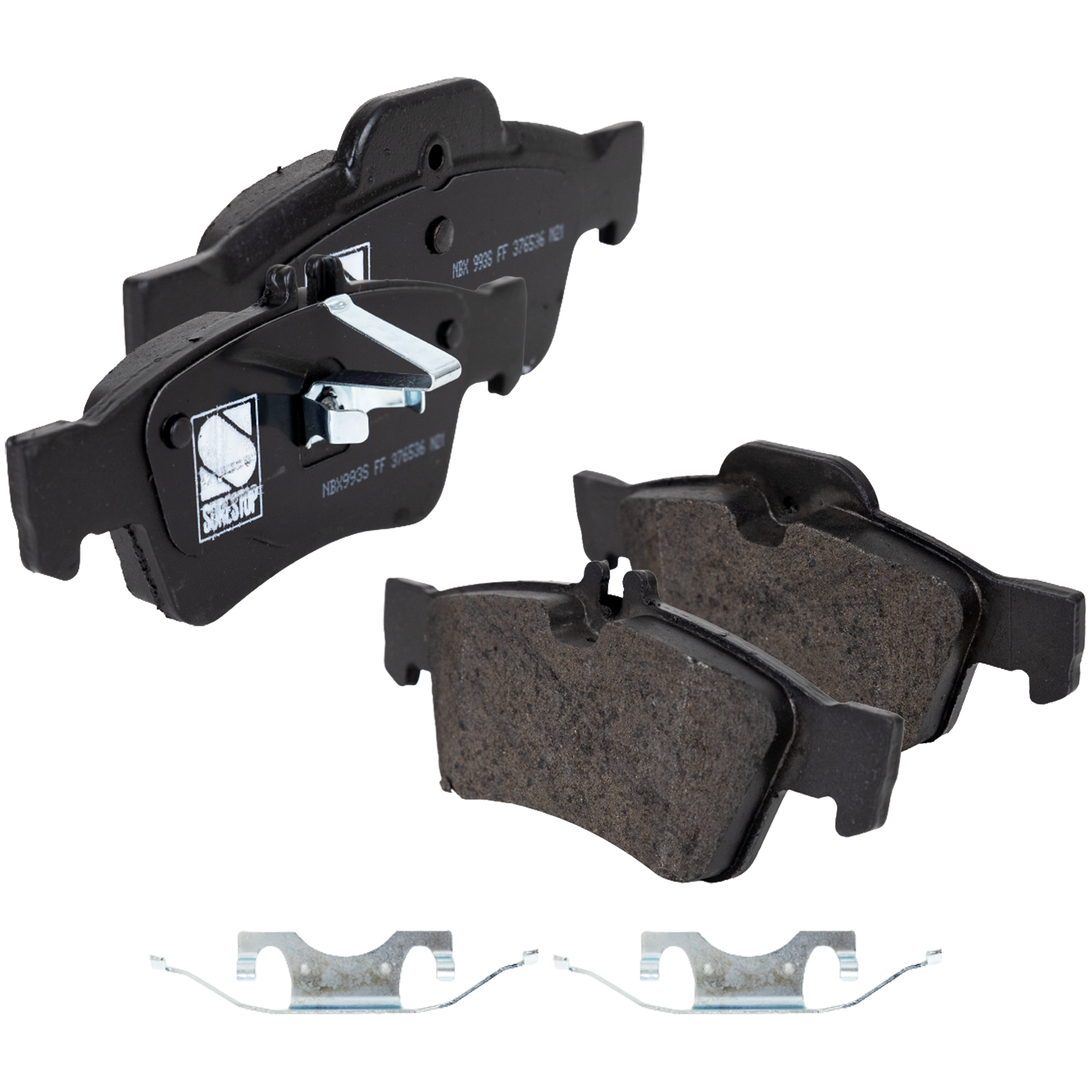 AM E320-03-09 E350-06-09 CLS550-07-11 REAR BRAKE PAD SET 2 Wheel Set SKU STPSSCP986 OEM 0004230230-0034205120-00442044