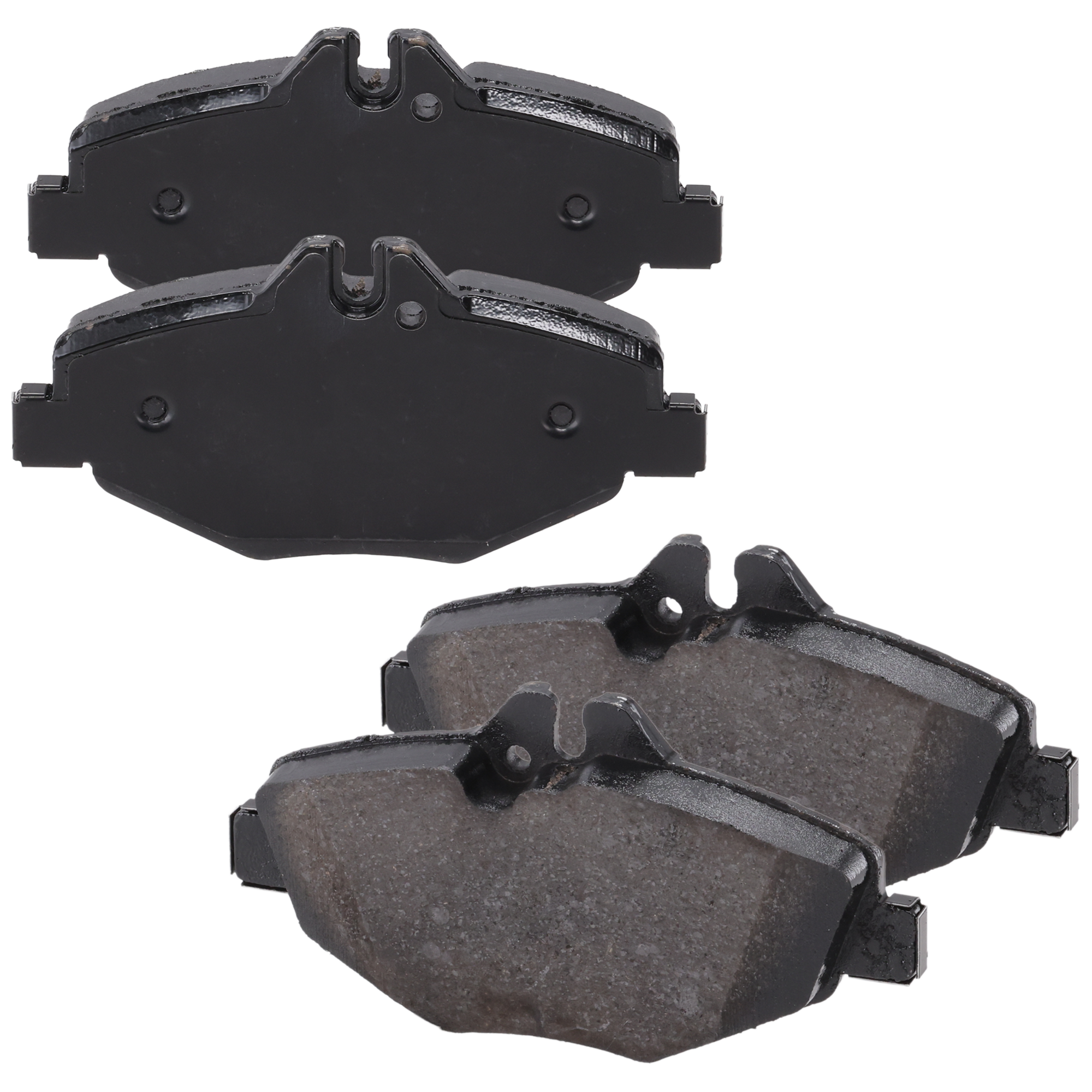 AM E320-03-05-07-09 FRONT BRAKE PAD SET 2 Wheel Set SKU STPSSCP987 OEM 0034206520-0034209920-00442087