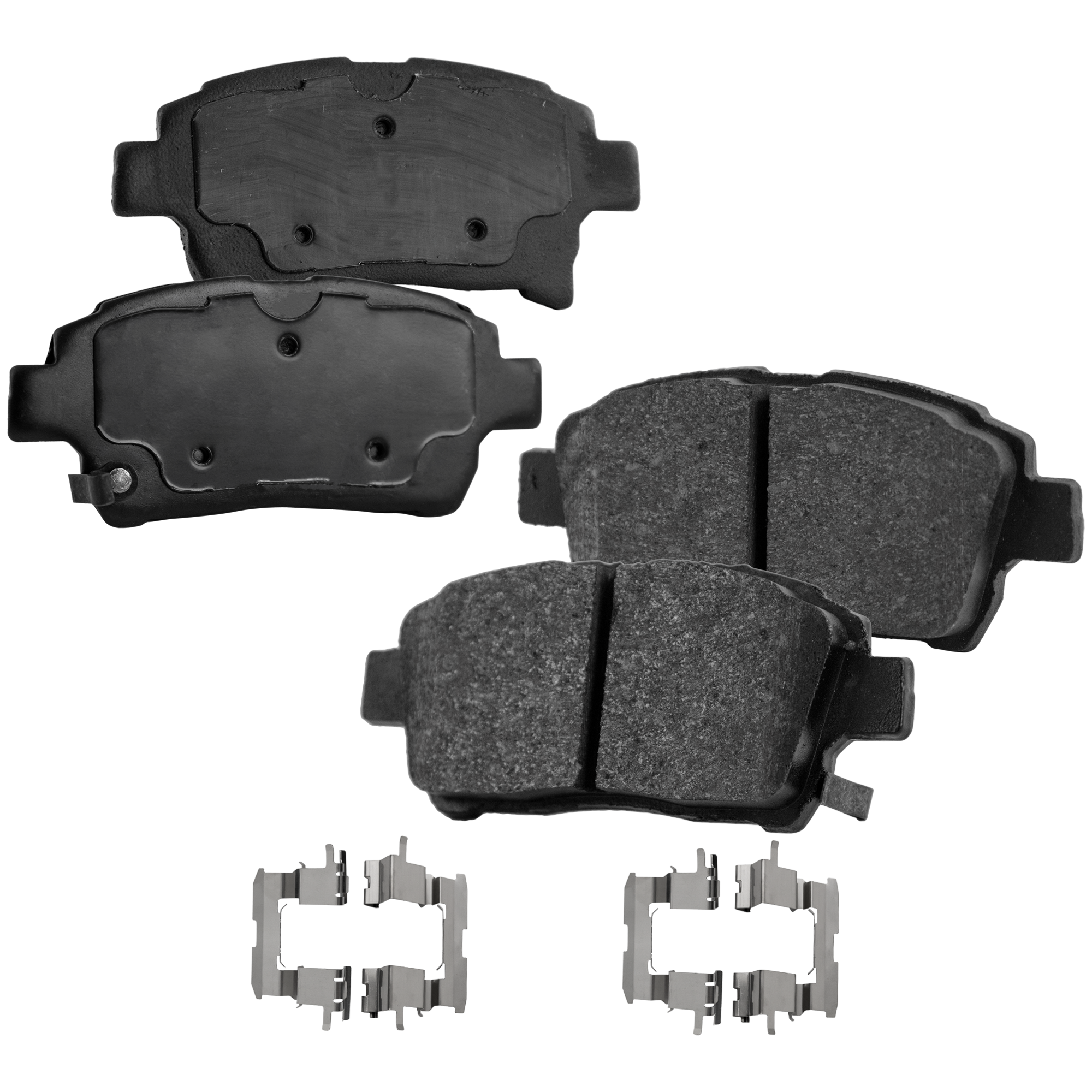 AM ECHO 03-05 PRIUS 03-09 FRONT BRAKE PAD SET 2 Wheel Set SKU STPSSCP990 OEM 0446517101-0446517140-04465470