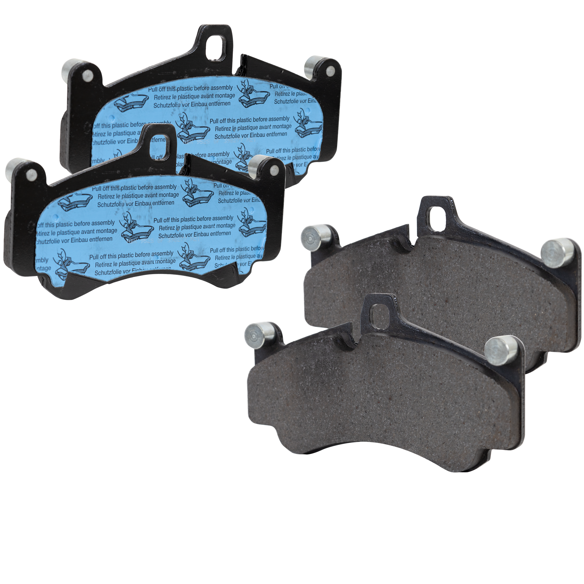 AM PORSCHE 911-01-13 BRAKE PAD SET Front 2 Wheel Set SKU STPSSCP991 OEM 98035193900-99635194700-996351