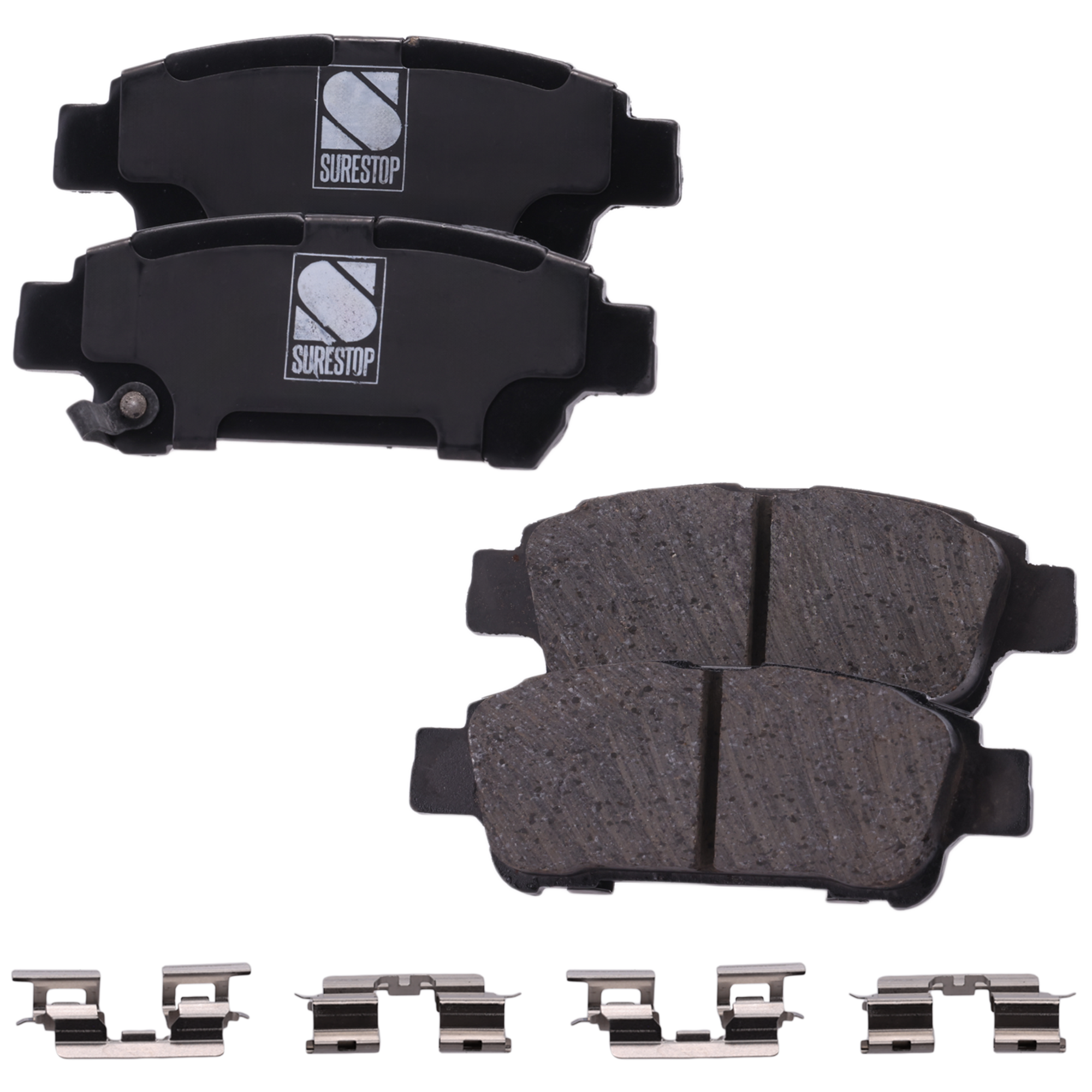 AM SIENNA 04-10 REAR BRAKE PAD SET 2 Wheel Set SKU STPSSCP995 OEM 0446628050-0446628080-04466450