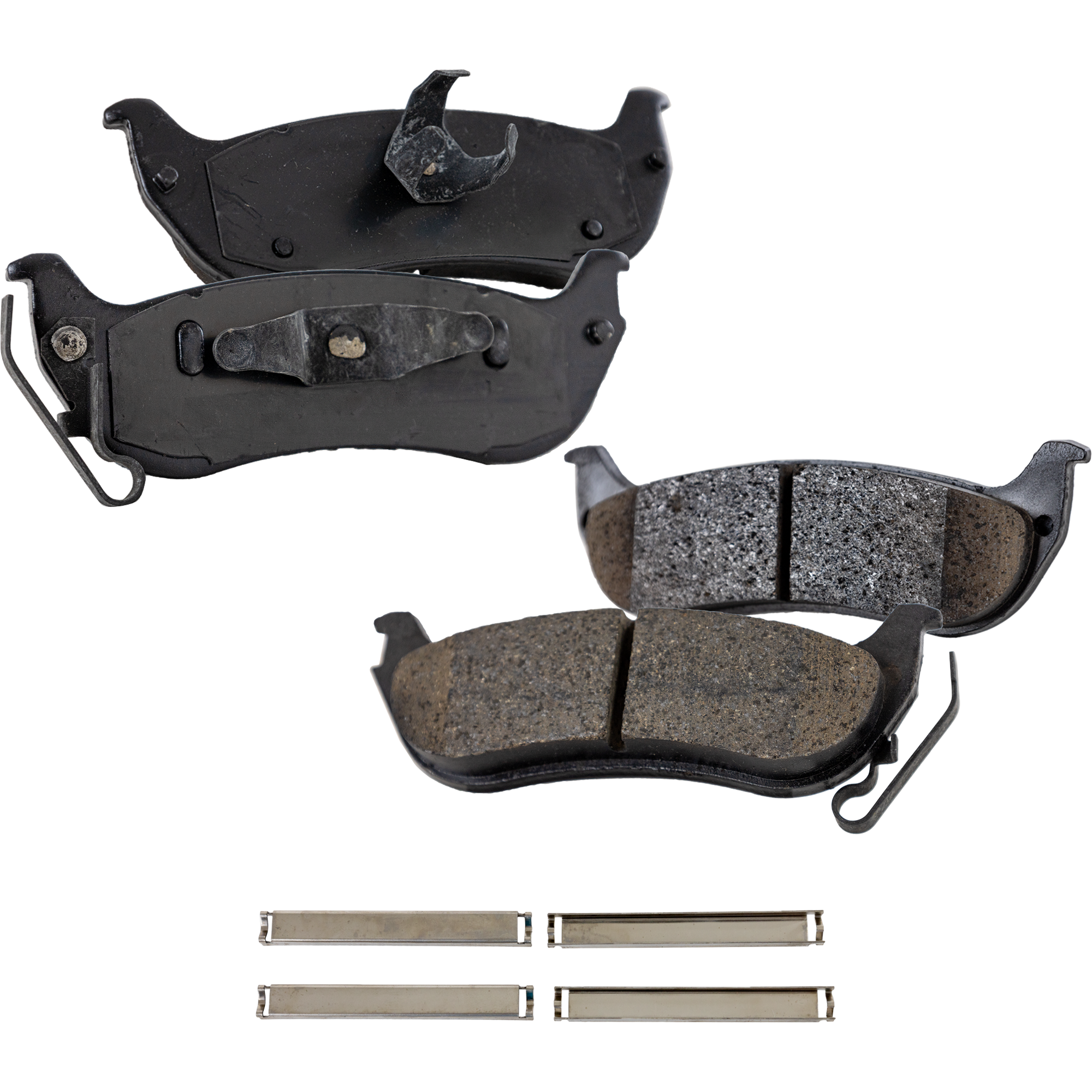AM PACIFICA 04-08 REAR BRAKE PAD SET 2 Wheel Set SKU STPSSCP998 OEM 5114439AA 5114439AA 68029298AA
