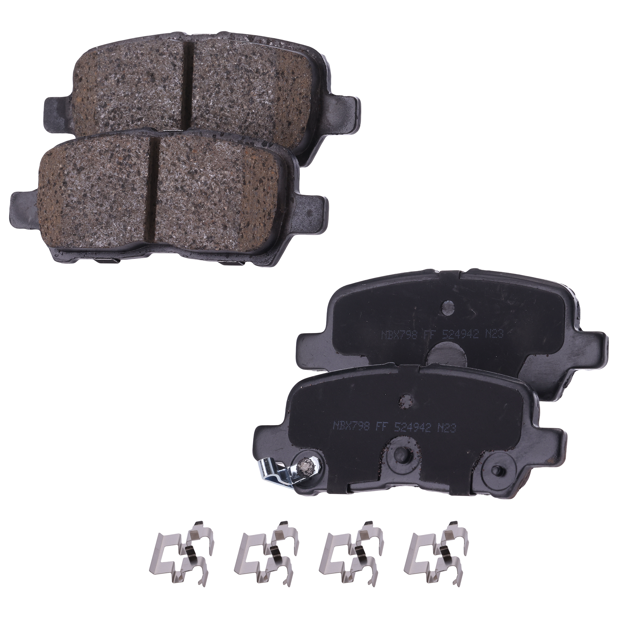AM GRAND PRIX 04-08 IMPALA 11-13 IMPALA LIMITED 14-16 REAR BRAKE PAD SET 2 Wheel Set SKU STPSSCP999 OEM 18048690-19209499