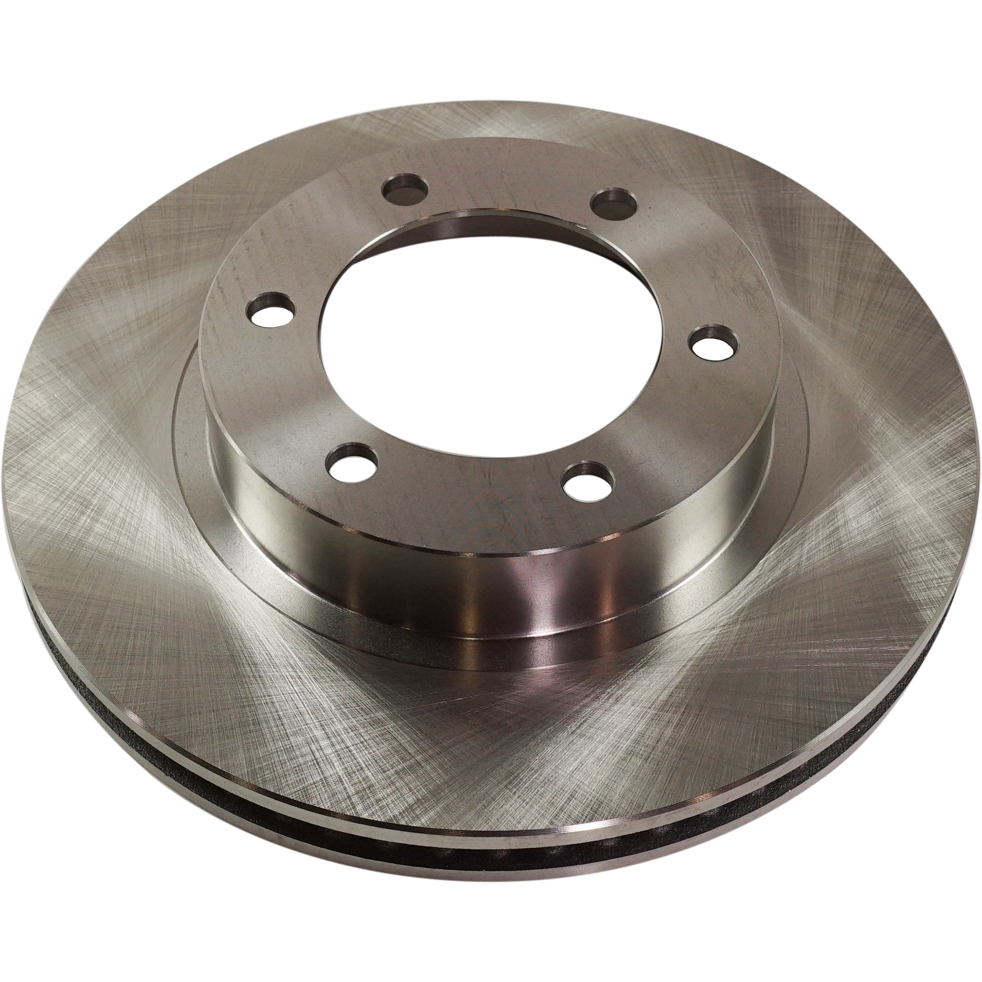 AM 4RUNNER 03-09 FJ CRUISER 07-14 FRONT BRAKE DISC RH=LH Plain Surface Vented 6 Lugs SKU STPT27110003 OEM 4351235320-4351235321