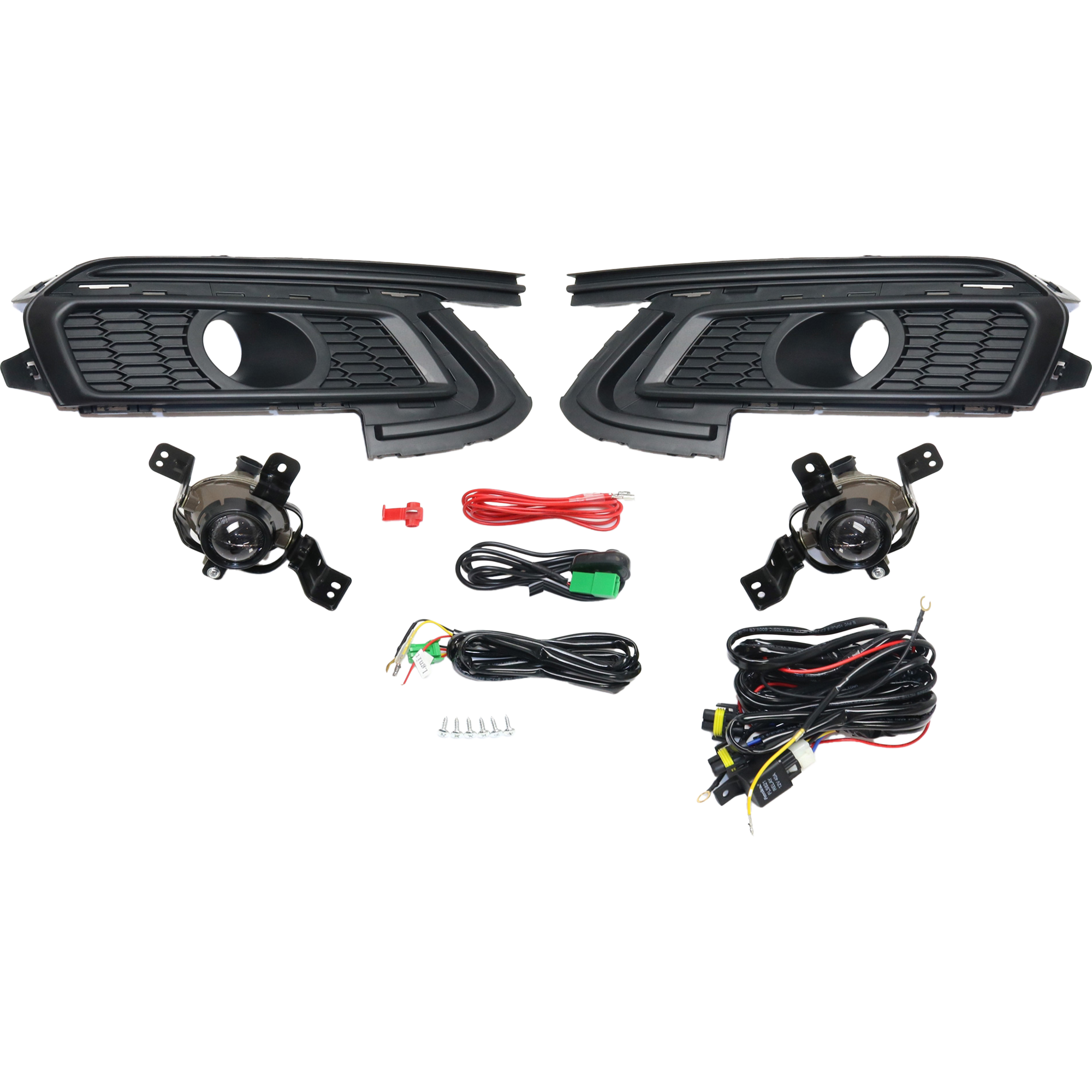 AM CRUZE 15-15 CRUZE LIMITED 16-16 FRONT FOG LAMP RH and LH Assembly Halogen Clear Lens SKU STYCV1516FL1 OEM Performance