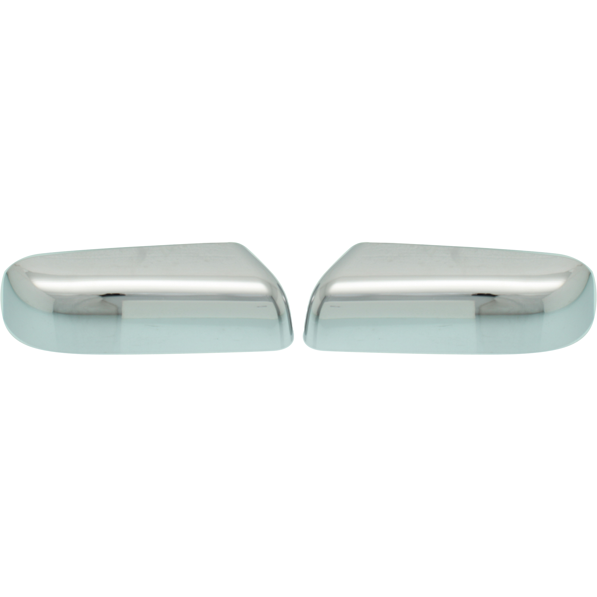 AM F 150-09-14 MIRROR COVER RH and LH Non Towing Exc. SVT Raptor Model Chrome SKU STYFD0914MC03 OEM 9L3Z17D743CA 9L3Z17D742CA