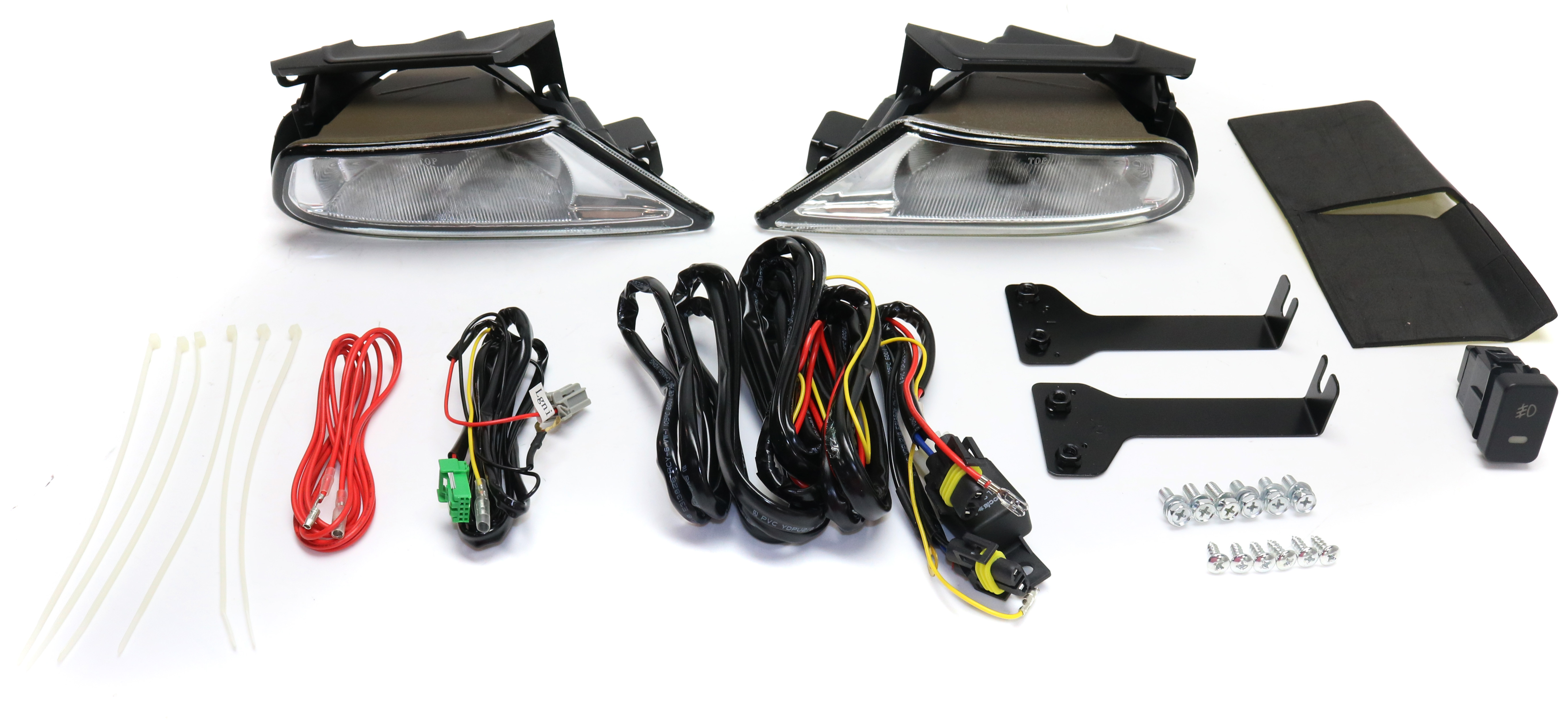 AM ODYSSEY 05-07 FRONT FOG LAMP RH and LH Assembly Halogen Clear Lens SKU STYHD0507FL1 OEM Performance