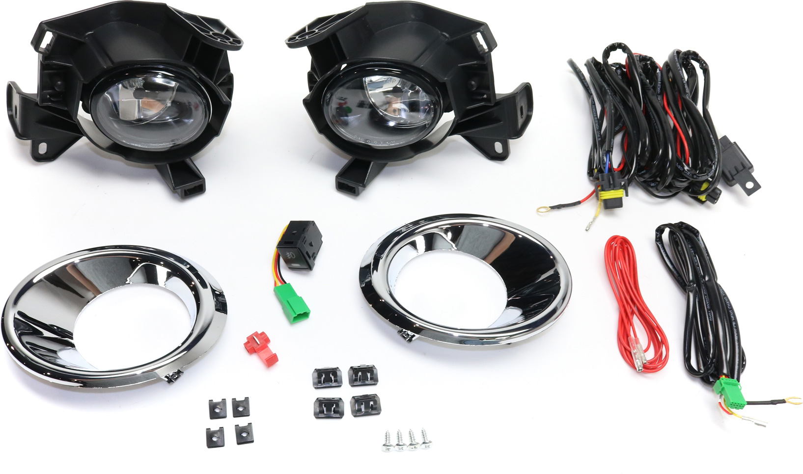 AM PATHFINDER 13-16 FRONT FOG LAMP RH AND LH Assembly Halogen Clear Lens SKU STYNS1315FL1 OEM Performance