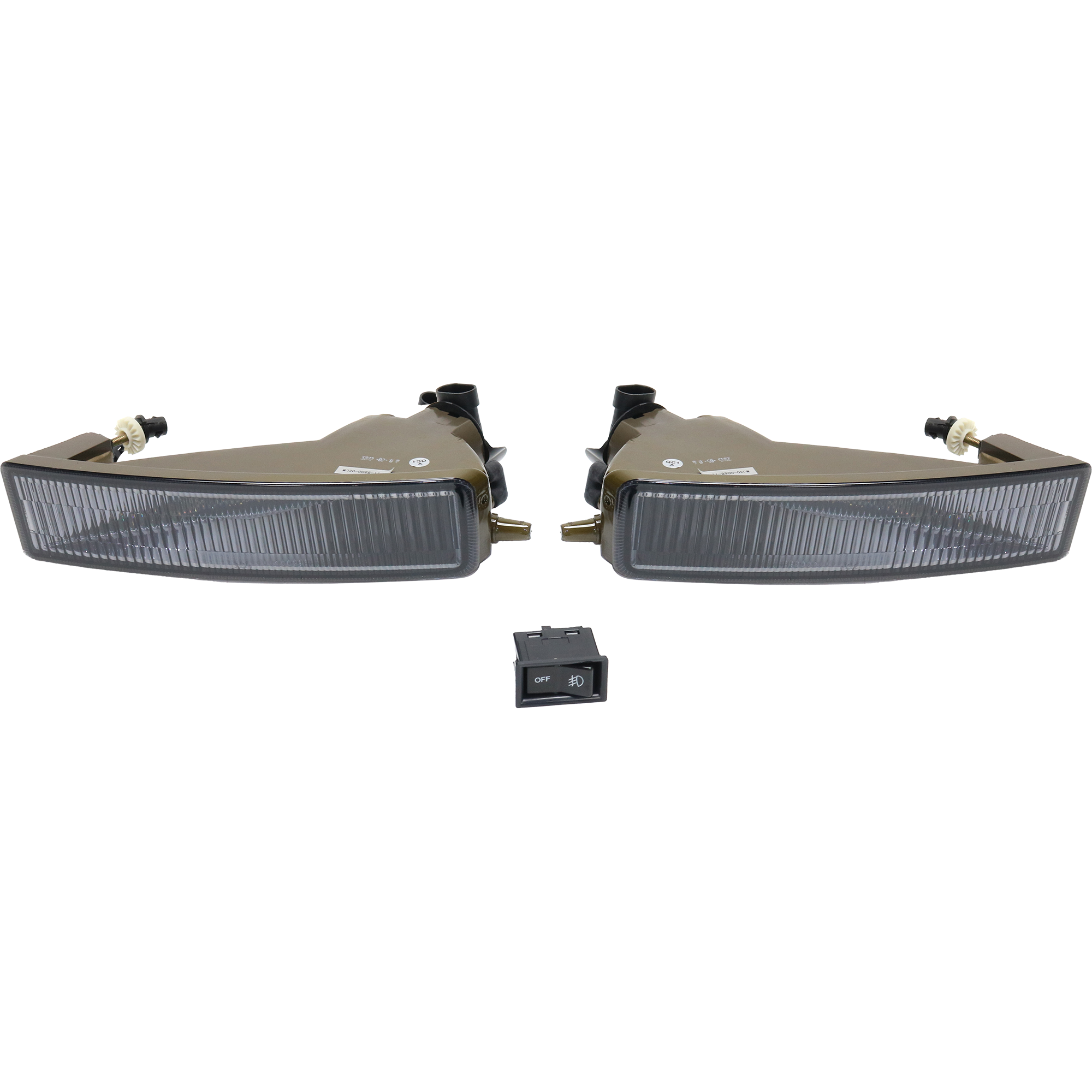 AM XB 04-06 FRONT FOG LAMP RH and LH Assembly Halogen Smoke Lens w Switch SKU STYSC0406FL2 OEM Performance