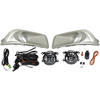 AM OUTBACK 10-12 FRONT FOG LAMP RH AND LH Assembly Halogen Clear Lens SKU STYSU1012FL2 OEM Performance