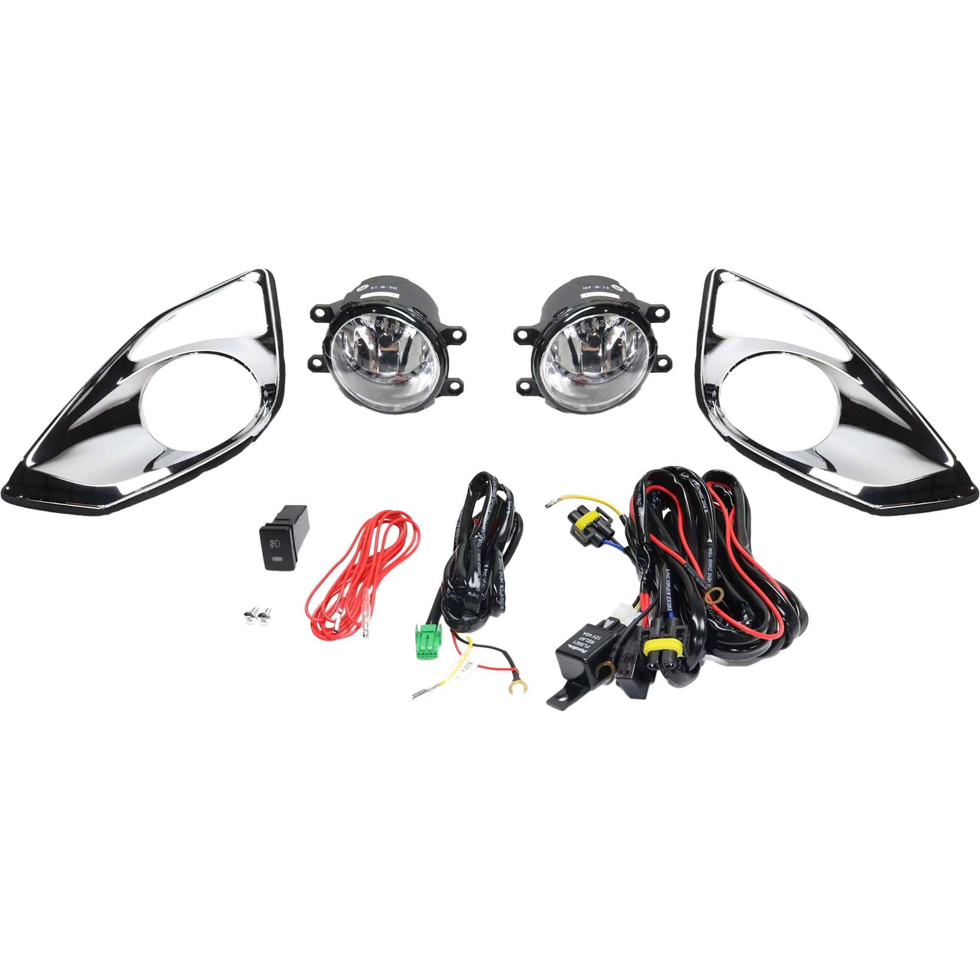 AM AVALON 12-15 FRONT FOG LAMP RH AND LH Assembly Halogen Clear Lens SKU STYTY1215FL1 OEM Performance