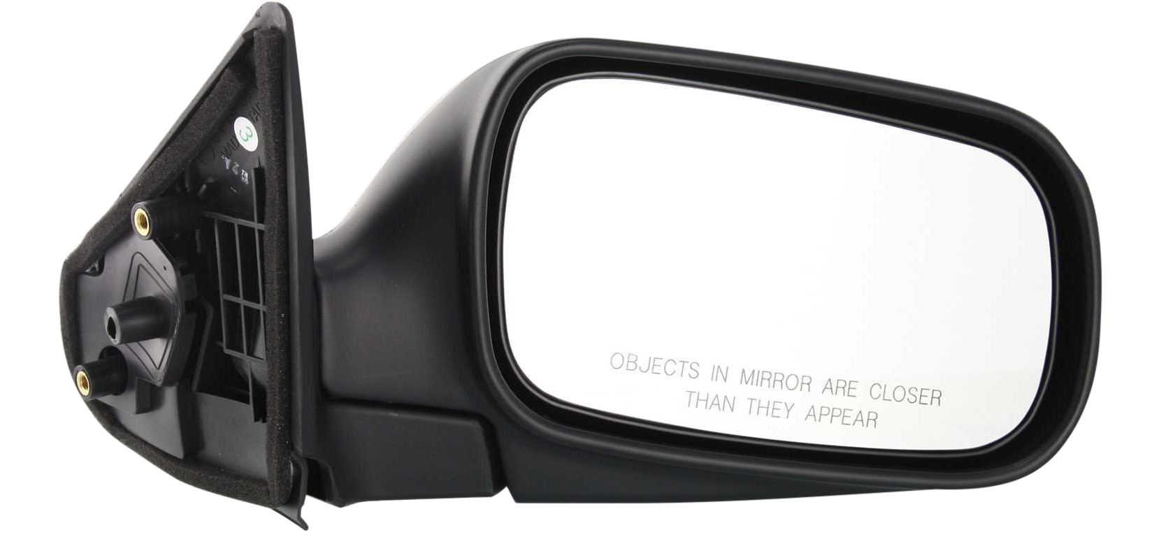 AM LEGACY 95-99 MIRROR RH Manual Adjust Manual Folding Non Heated Paintable Base L Model SKU SU10R Partslink SU1321102 OEM 91031AC491