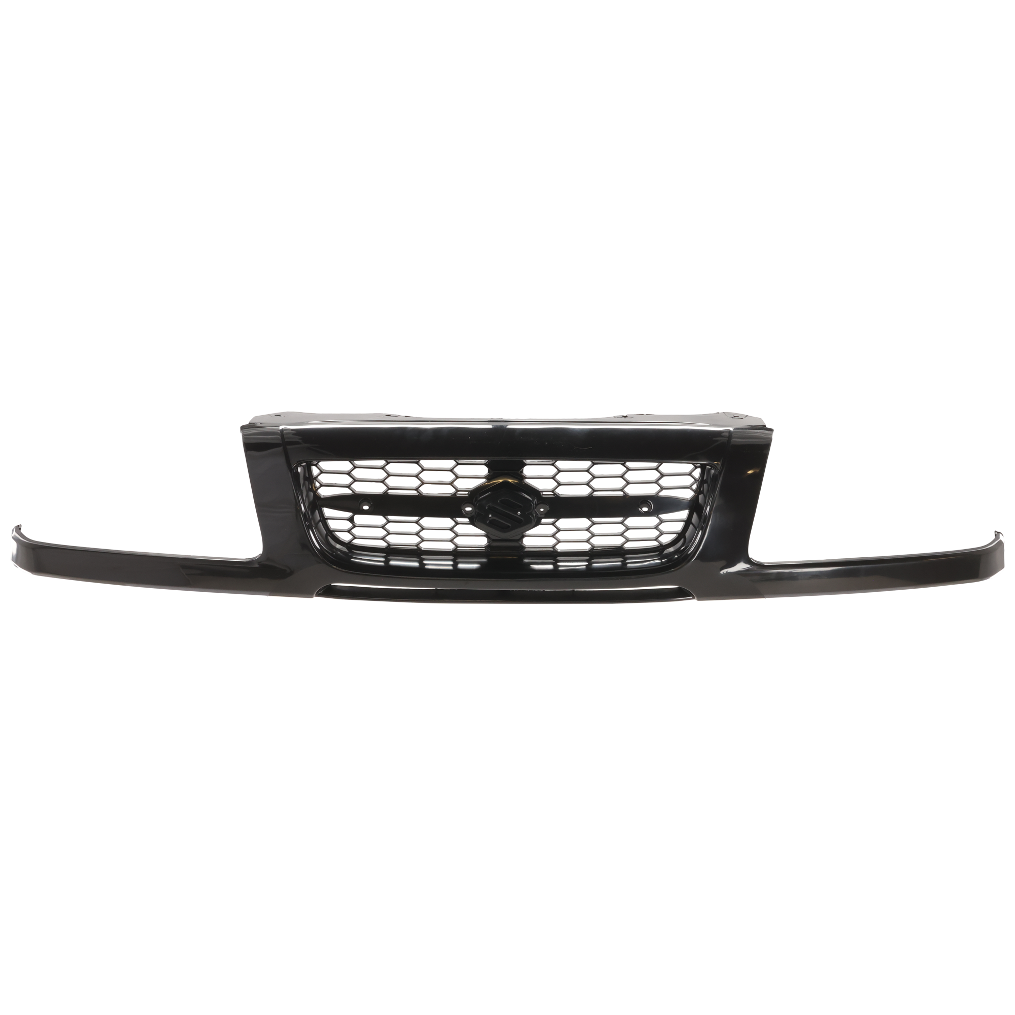 AM GRAND VITARA 99-00 GRILLE Plastic Textured Black Shell and Insert SKU SZ1108 Partslink SZ1200114 OEM 7211165DA0