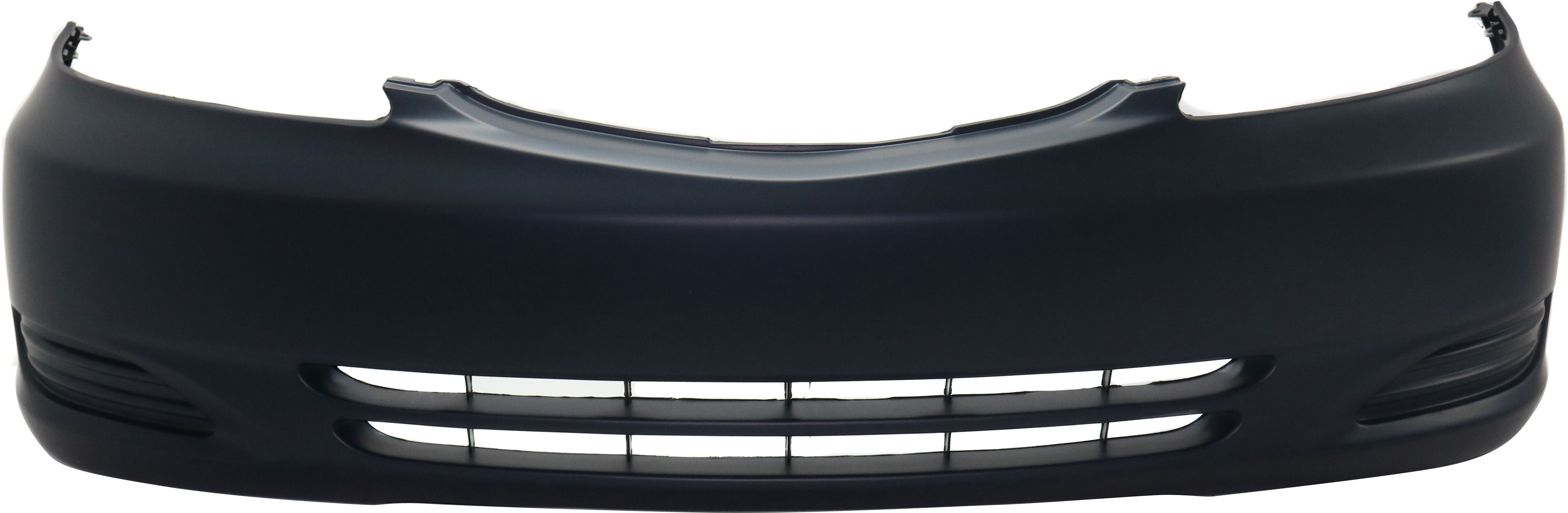 AM CAMRY 02-04 FRONT BUMPER COVER Primed LE XLE Models USA Built Vehicle w o Fog Light Holes SKU T010310P Partslink TO1000230 OEM 52119AA904