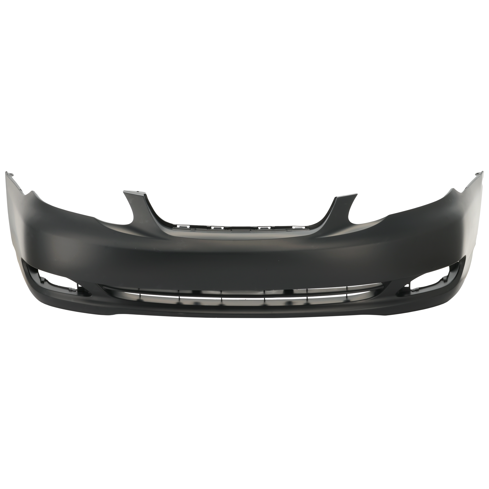 AM COROLLA 05-08 FRONT BUMPER COVER Primed w o Spoiler Holes CE LE Models SKU T010331P Partslink TO1000297 OEM 521190Z938