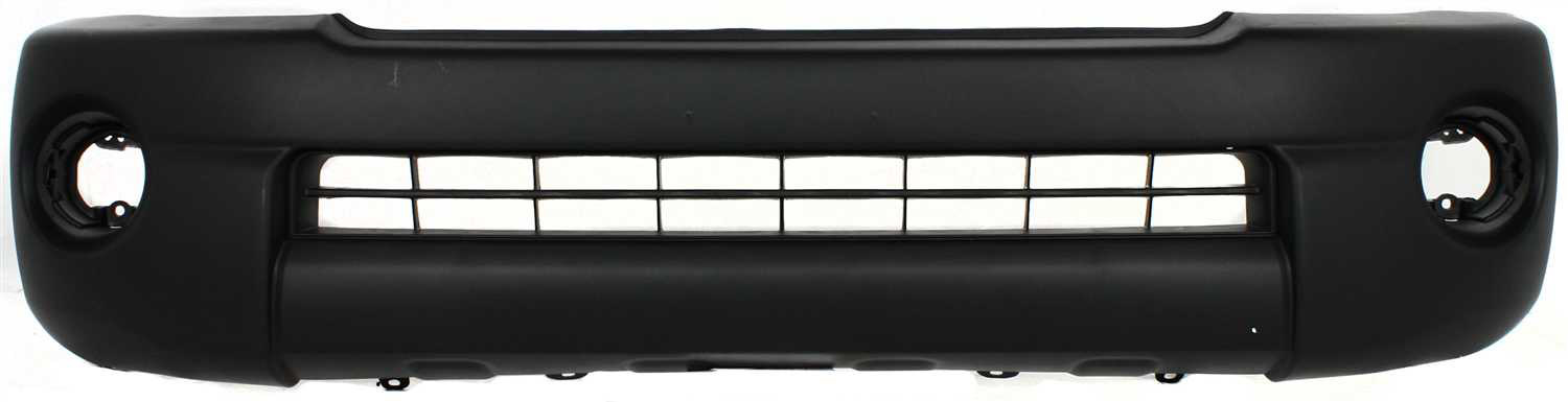 AM TACOMA 05-11 FRONT BUMPER COVER Textured 4WD w Fog Light Holes and Extension Hole Base PreRunner Models CAPA SKU T010346PQ Partslink TO1000302C OEM 5211904040