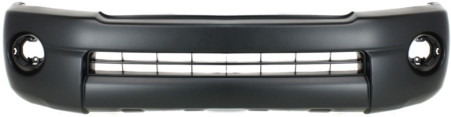 AM TACOMA 05-11 FRONT BUMPER COVER Textured 4WD w Fog Light Holes and Extension Hole Base PreRunner Models SKU T010346P Partslink TO1000302 OEM 5211904040