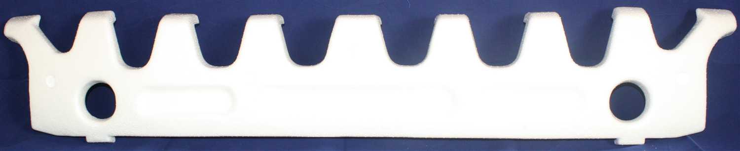 AM HIGHLANDER 01-03 FRONT BUMPER ABSORBER Impact SKU T011714 Partslink TO1070154 OEM 5261148020