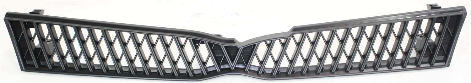 AM ECHO 00-02 GRILLE Textured Black Shell and Insert SKU T070103 Partslink TO1200230 OEM 5311152080