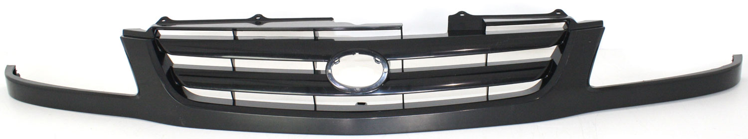 AM SIENNA 01-03 GRILLE Textured Black Shell and Insert SKU T070113 Partslink TO1200239 OEM 5310008030J0