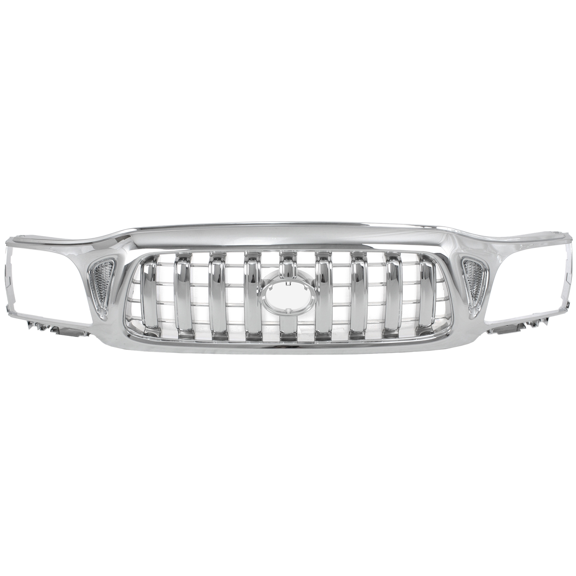 AM TACOMA 01-04 GRILLE Mesh Insert Chrome Shell and Insert w o S Runner Model SKU T070117C Partslink Performance OEM 5310004240