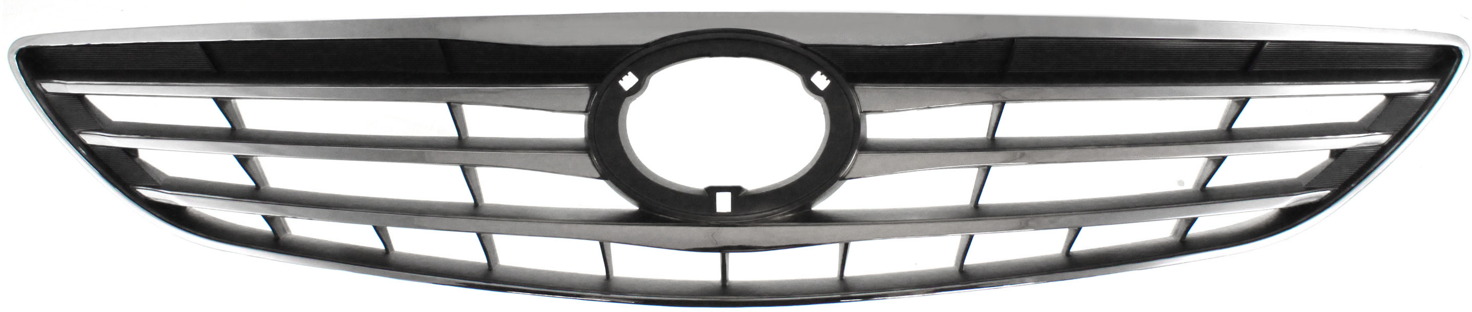 AM CAMRY 05-06 GRILLE ABS Plastic Chrome Shell Painted Silver Insert USA Built Vehicle LE XLE Models SKU T070128 Partslink TO1200267 OEM 5310106050