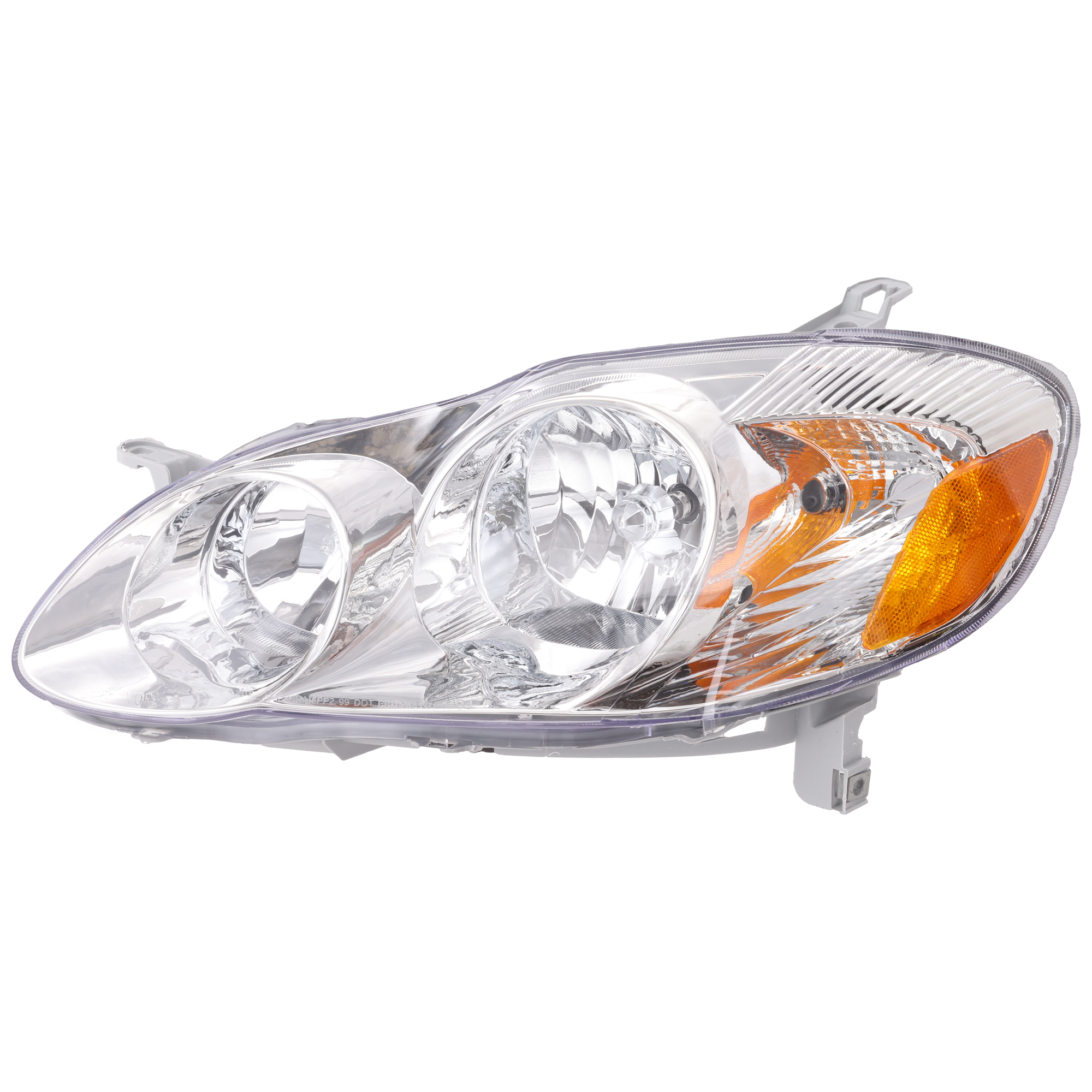AM COROLLA 03-04 HEAD LAMP LH Assembly Halogen CE LE Models SKU T100102 Partslink TO2502139 OEM 8115002200
