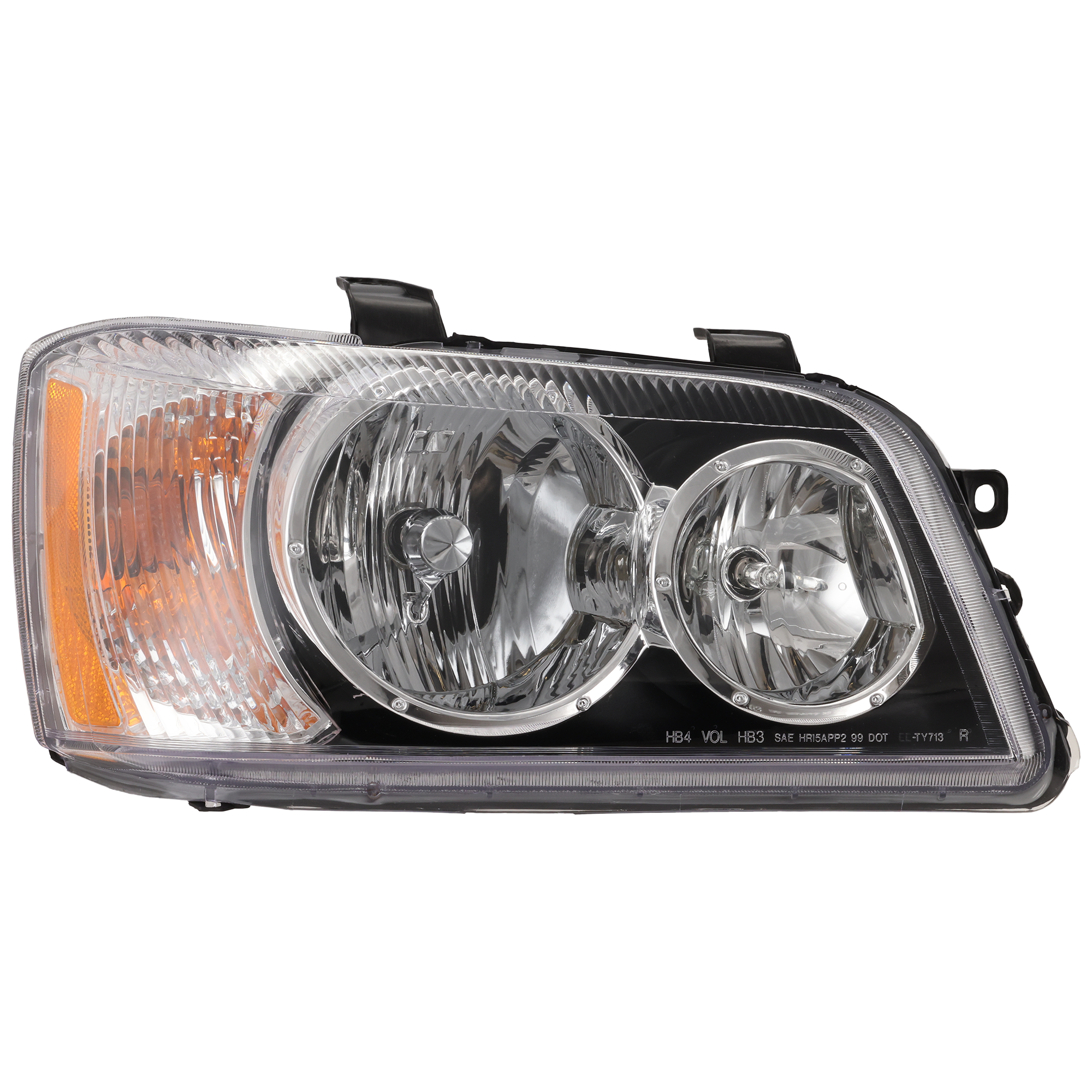AM HIGHLANDER 01-03 HEAD LAMP RH Assembly Halogen SKU T100111 Partslink TO2503141 OEM 8113048150 PFM