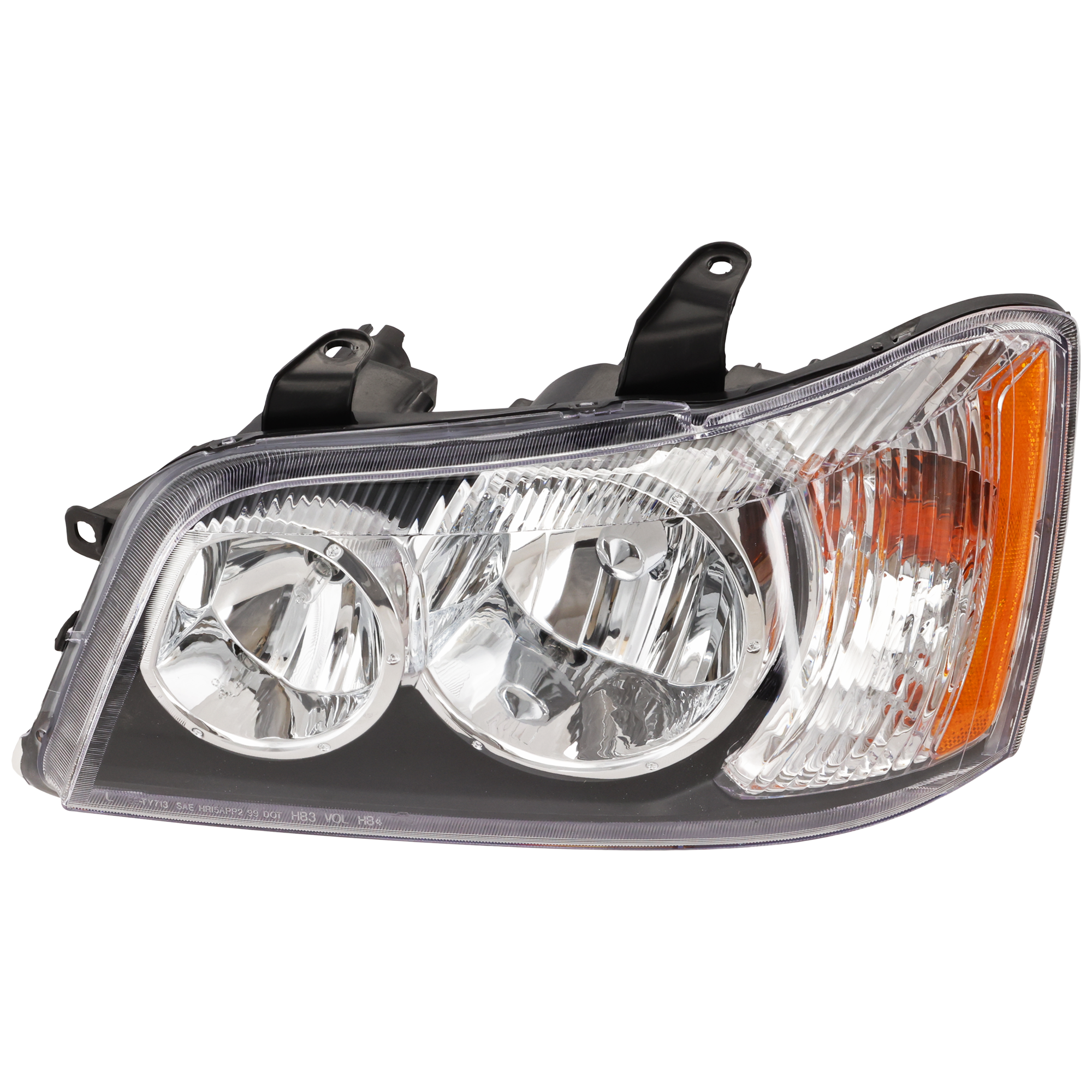 AM HIGHLANDER 01-03 HEAD LAMP LH Assembly Halogen SKU T100112 Partslink TO2502141 OEM 8117048150 PFM