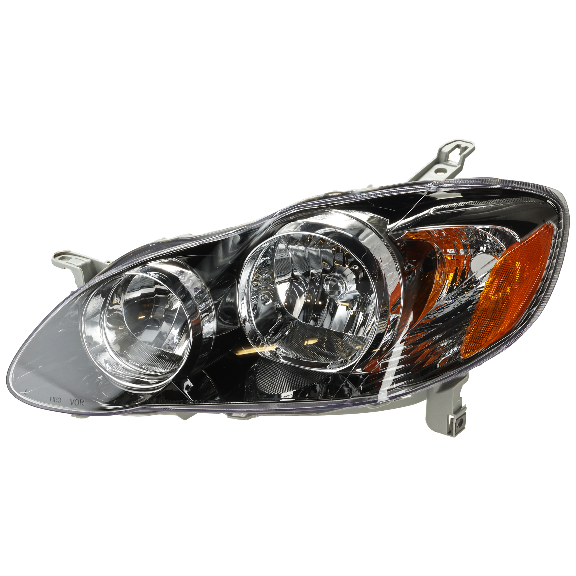 AM COROLLA 05-08 HEAD LAMP LH Assembly Halogen S 05-08 XRS 05-06 Black Interior USA Built Vehicle SKU T100134 Partslink TO2502154 OEM 8115002360