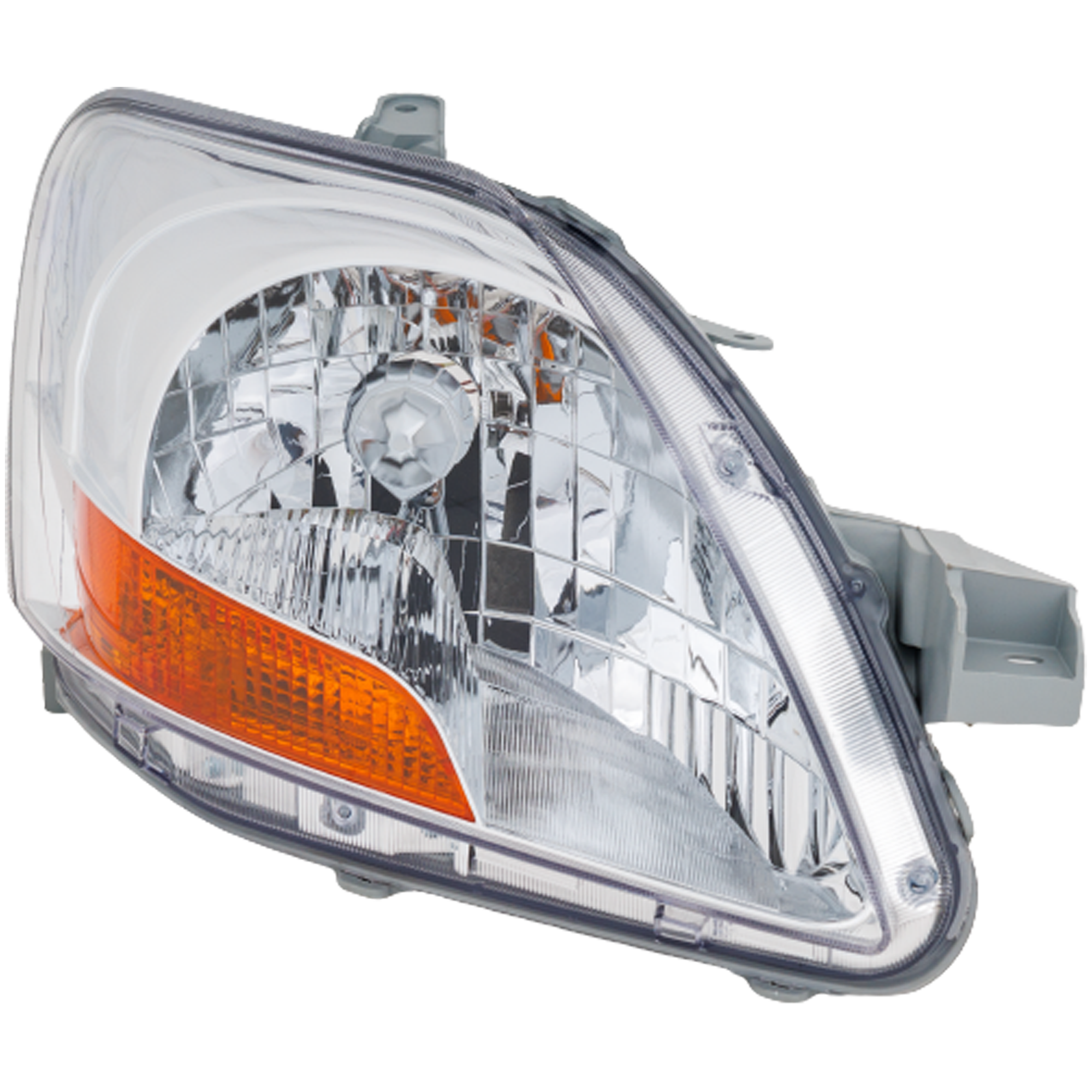 AM YARIS 07-11 HEAD LAMP RH Lens and Housing w o Sport Package Base Model Sedan SKU T100165 Partslink TO2519108 OEM 8113052750