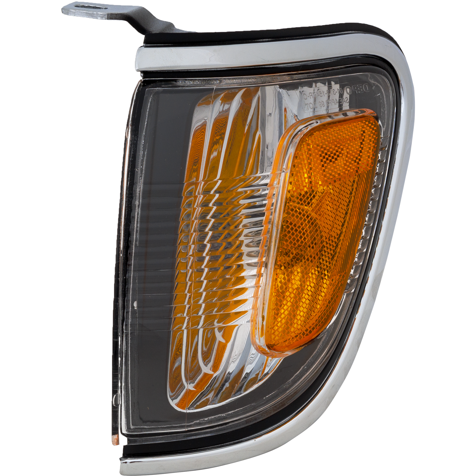 AM TACOMA 01-04 CORNER LAMP LH Assembly Park Lamp w Chrome Trim SKU T104102 Partslink TO2520161 OEM 8162004080