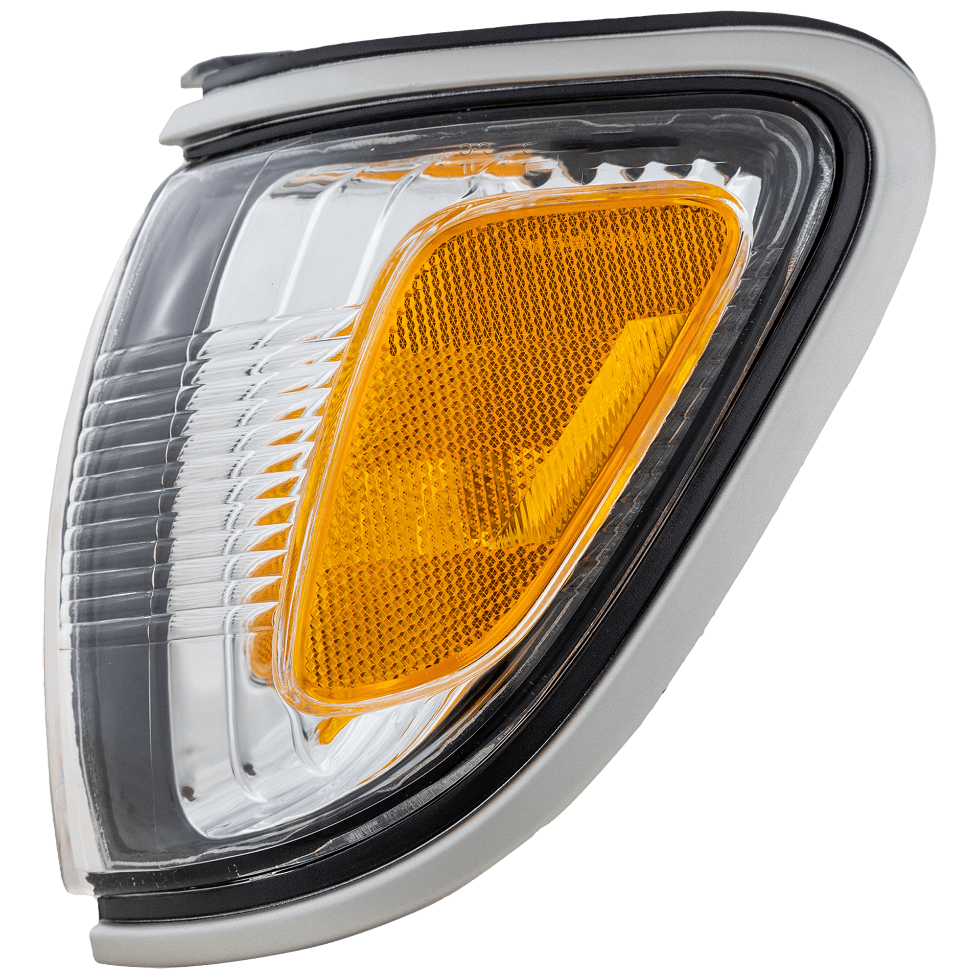 AM TACOMA 01-04 CORNER LAMP LH Assembly Park Lamp w Silver Trim SKU T104108 Partslink TO2520162 OEM 8162004090B0
