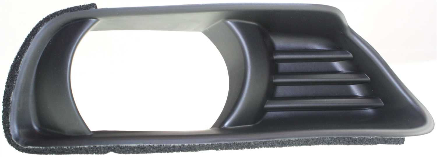 AM CAMRY 07-09 FRONT FOG LAMP MOLDING RH Primed w Fog Light Hole w o Spoiler Exc. Hybrid SKU T107541 Partslink TO2599101 OEM 5212706040