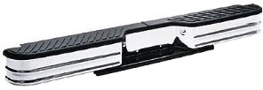 AM FEY UNIVERSAL SERIES SURESTEP DELUXE XLT REPLACEMENT BUMPER Chrome Steel Fleetside Styleside SKU T1221007 Partslink UN1103118