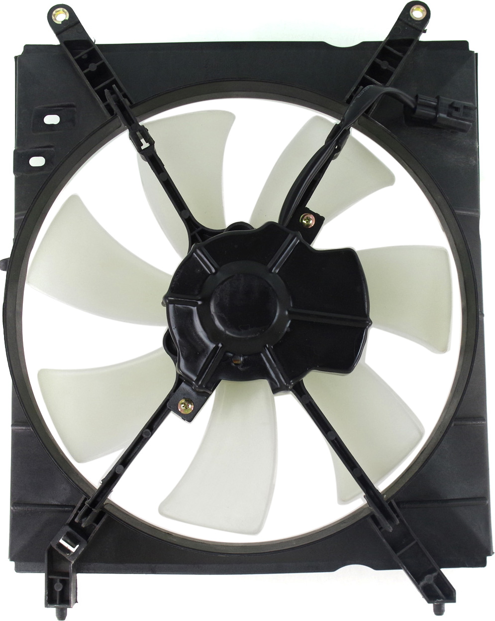 AM CAMRY 00-01 A C FAN SHROUD ASSEMBLY Right 4 Cyl USA Built SKU T160923 Partslink TO3113103 OEM 1671174621