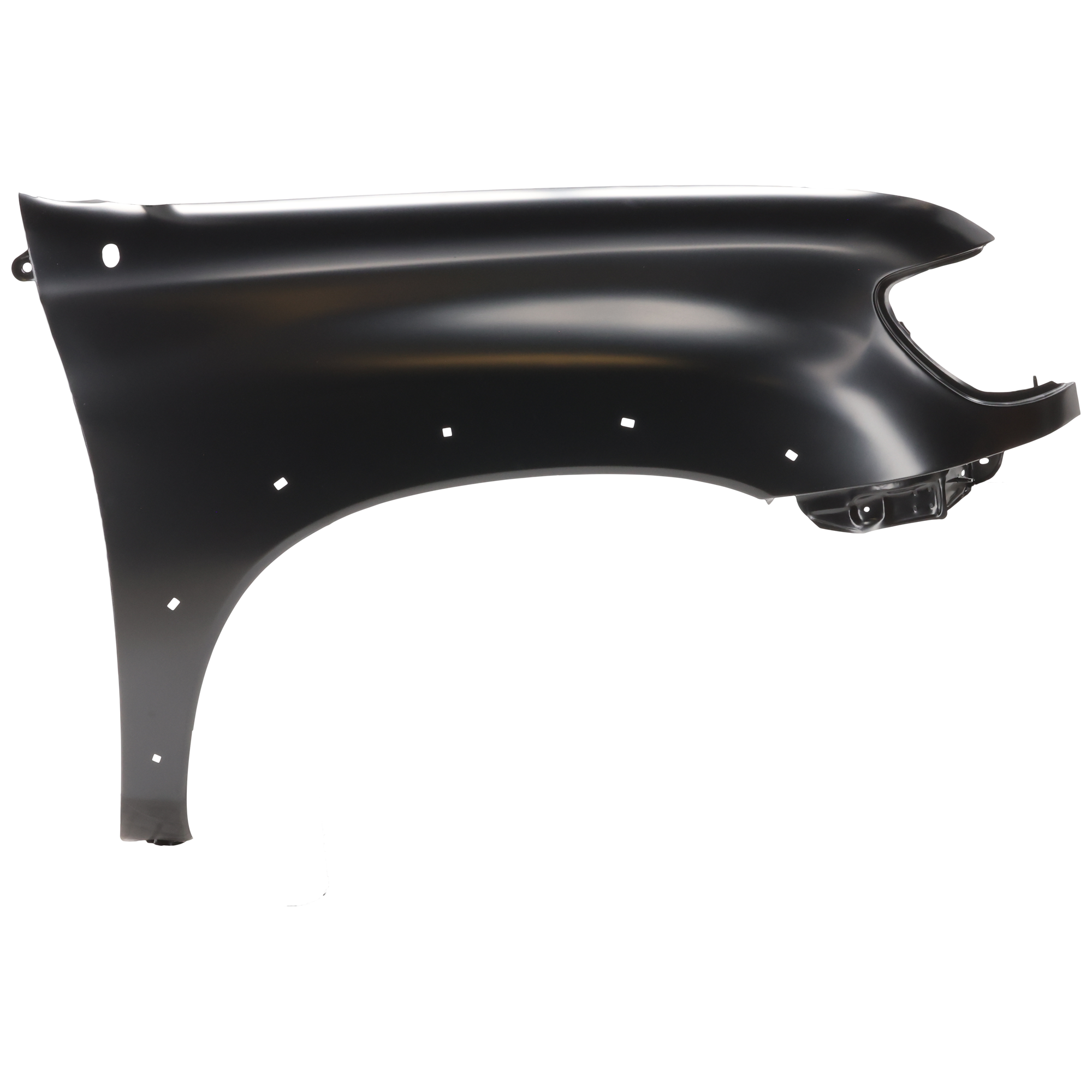 AM TUNDRA 00-06 FRONT FENDER RH Primed Standard Cab Pickup Regular Cab Extended Cab Pickup Access Cab w Flare Holes SKU T220103 Partslink TO1241176 OEM 538010C041