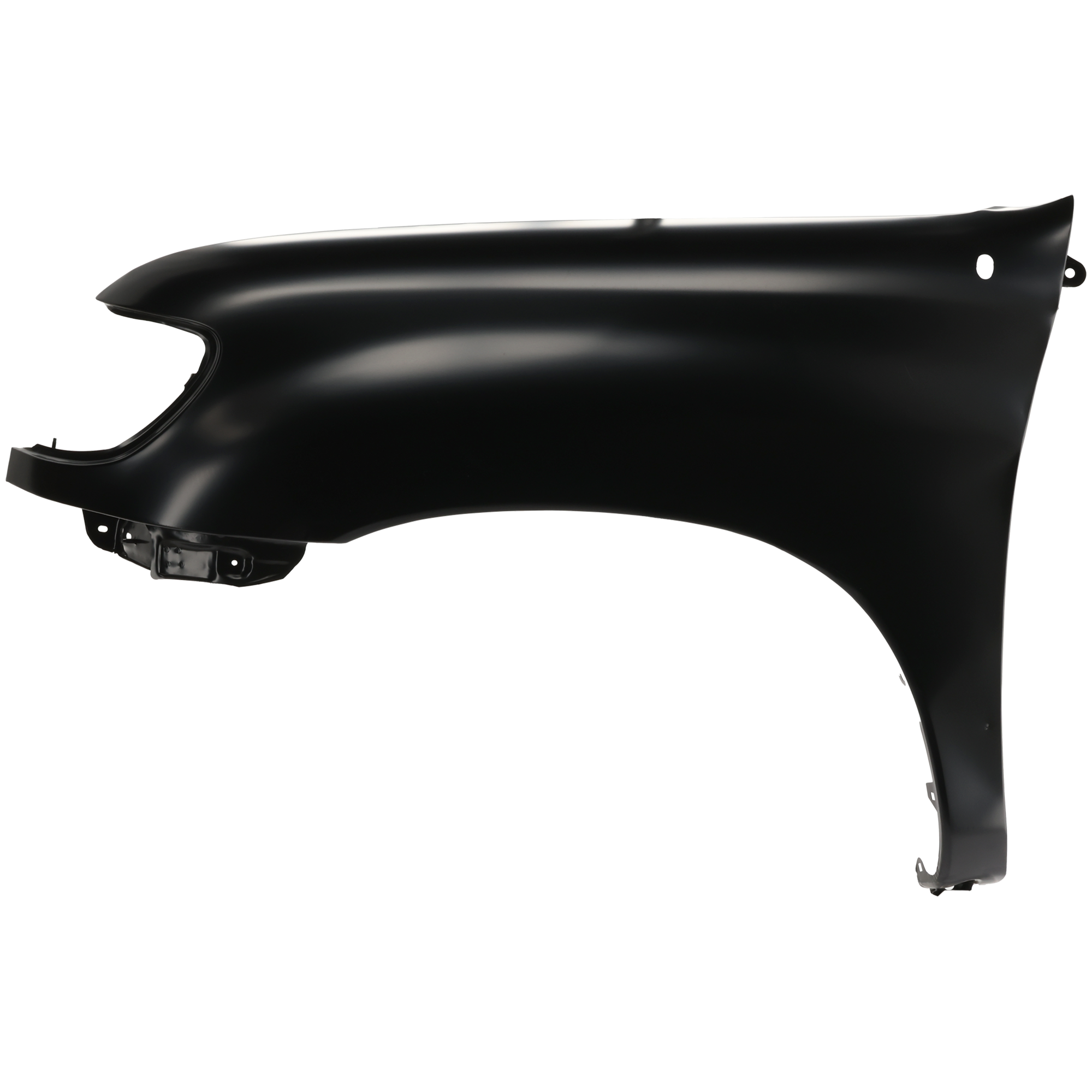 AM TUNDRA 00-06 FRONT FENDER LH Primed Standard Cab Pickup Regular Cab Extended Cab Pickup Access Cab w o Flare Holes SKU T220108 Partslink TO1240177 OEM 538020C031